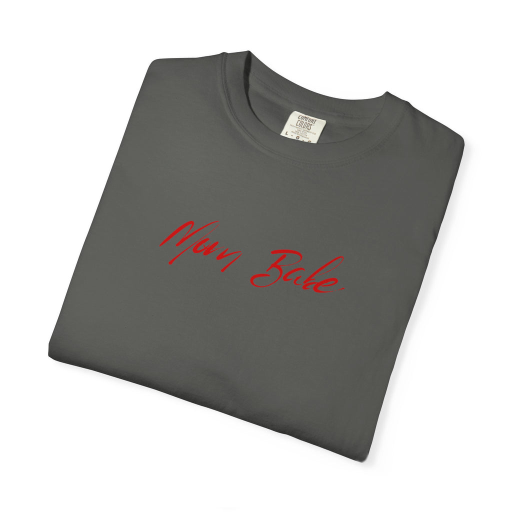 Fit Mom Social Club - Mom Babe Tee Red