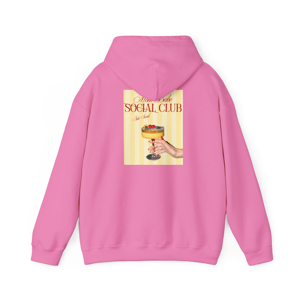 Mom Babe Anti-Social Club - Cocktail Graphic Hoodie
