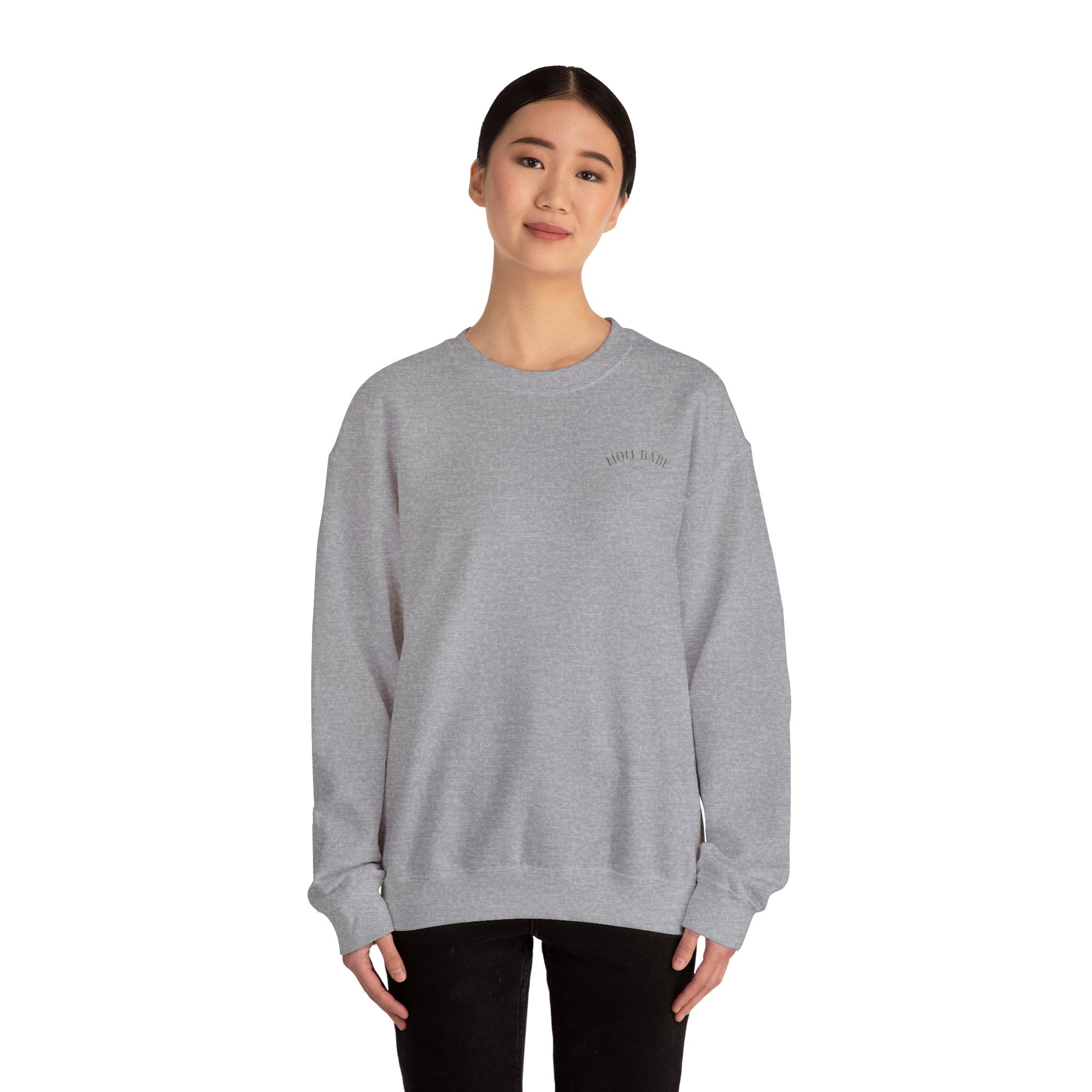 Mom Babe Hot Mom Club -  Crossed Golf Clubs Graphic Sweatshirt