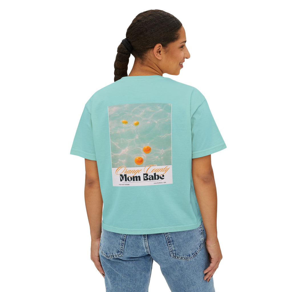 Orange County Mom Babe - Pool Graphic Tee