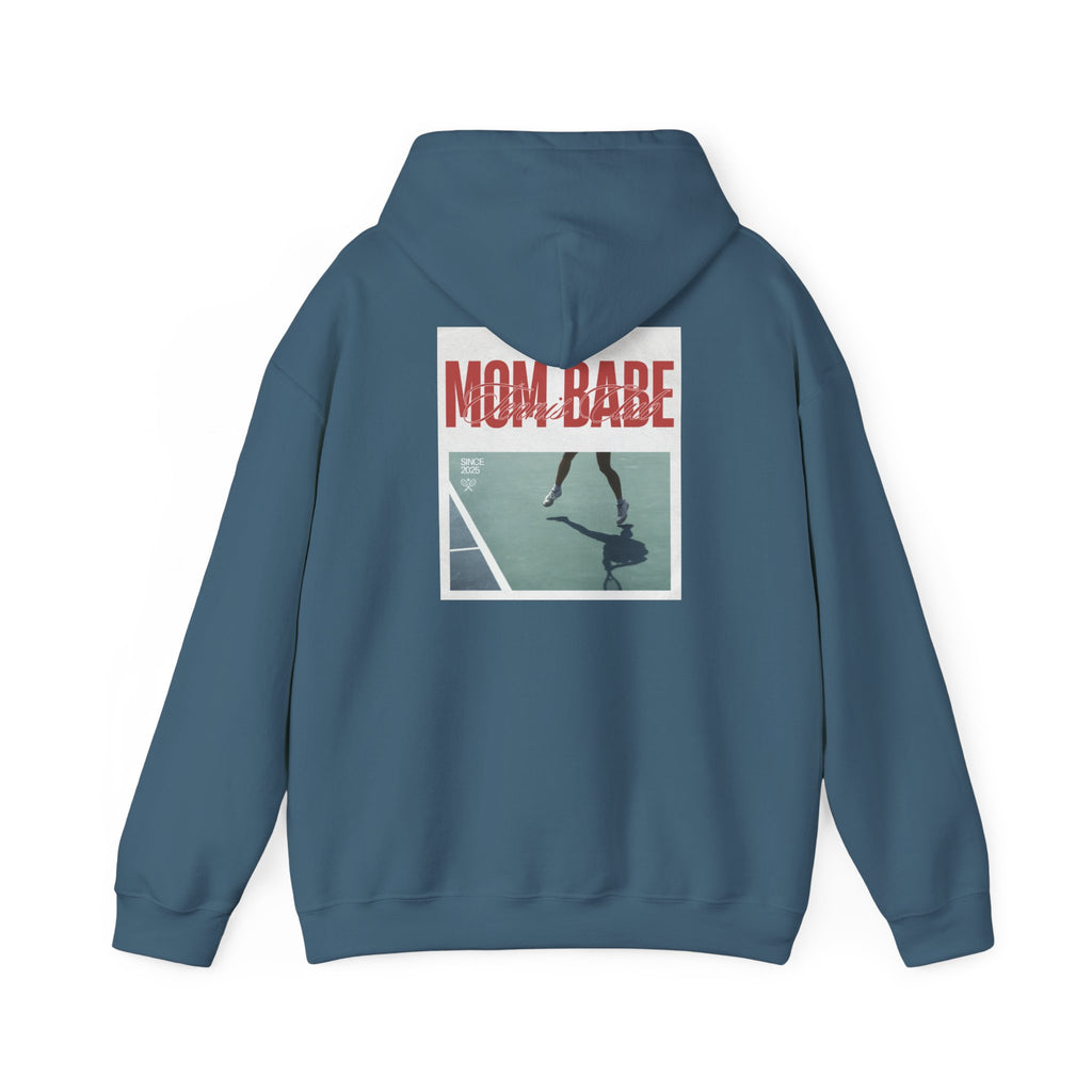 Mom Babe Tennis Club - Graphic Hoodie