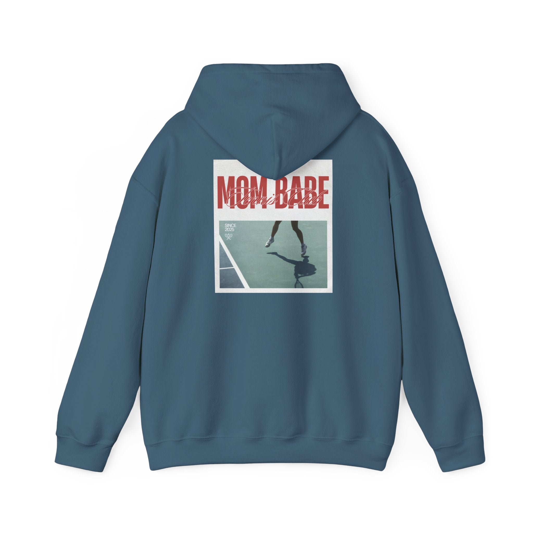 Mom Babe Tennis Club - Graphic Hoodie
