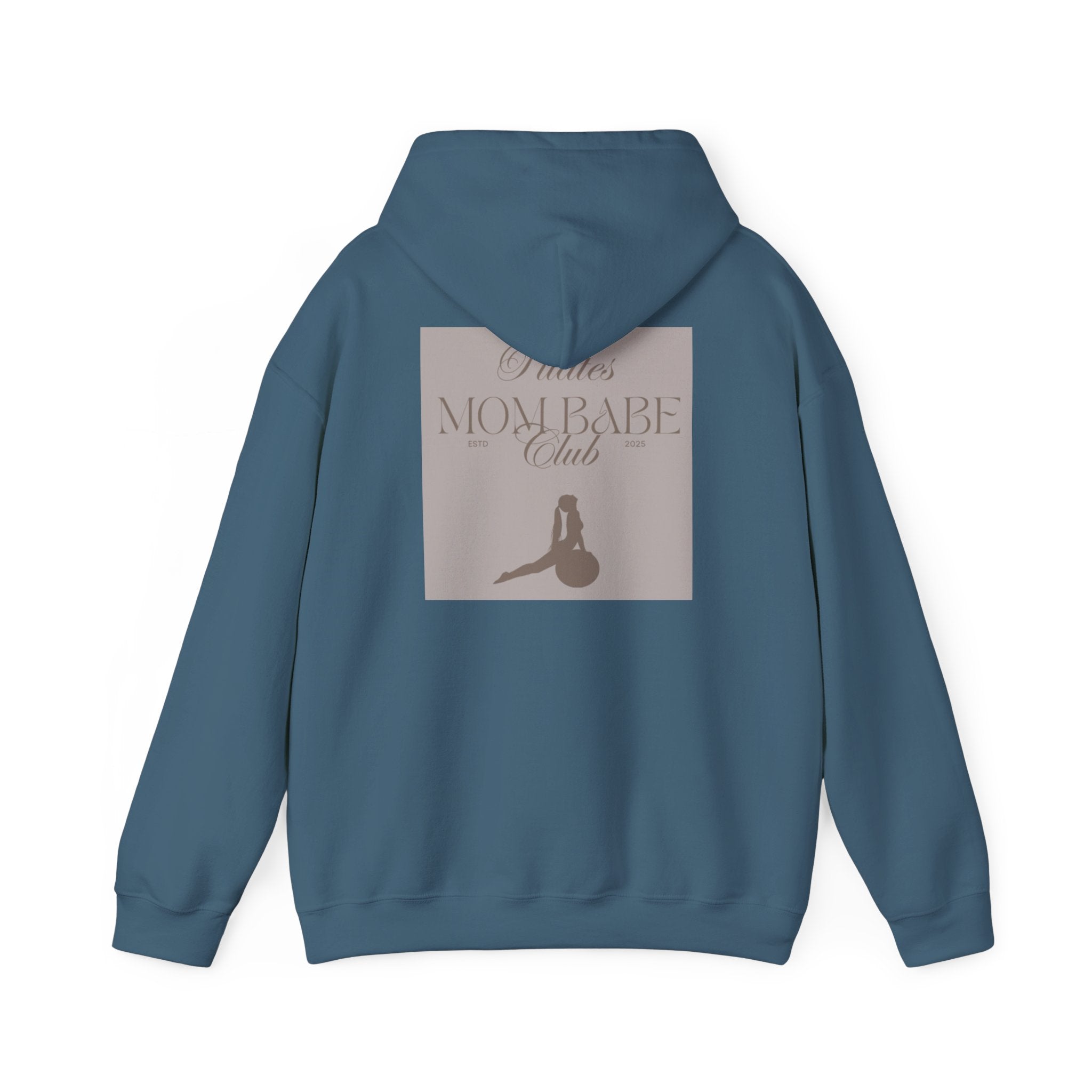 Pilates Mom Babe Club — Workout Graphic Hoodie