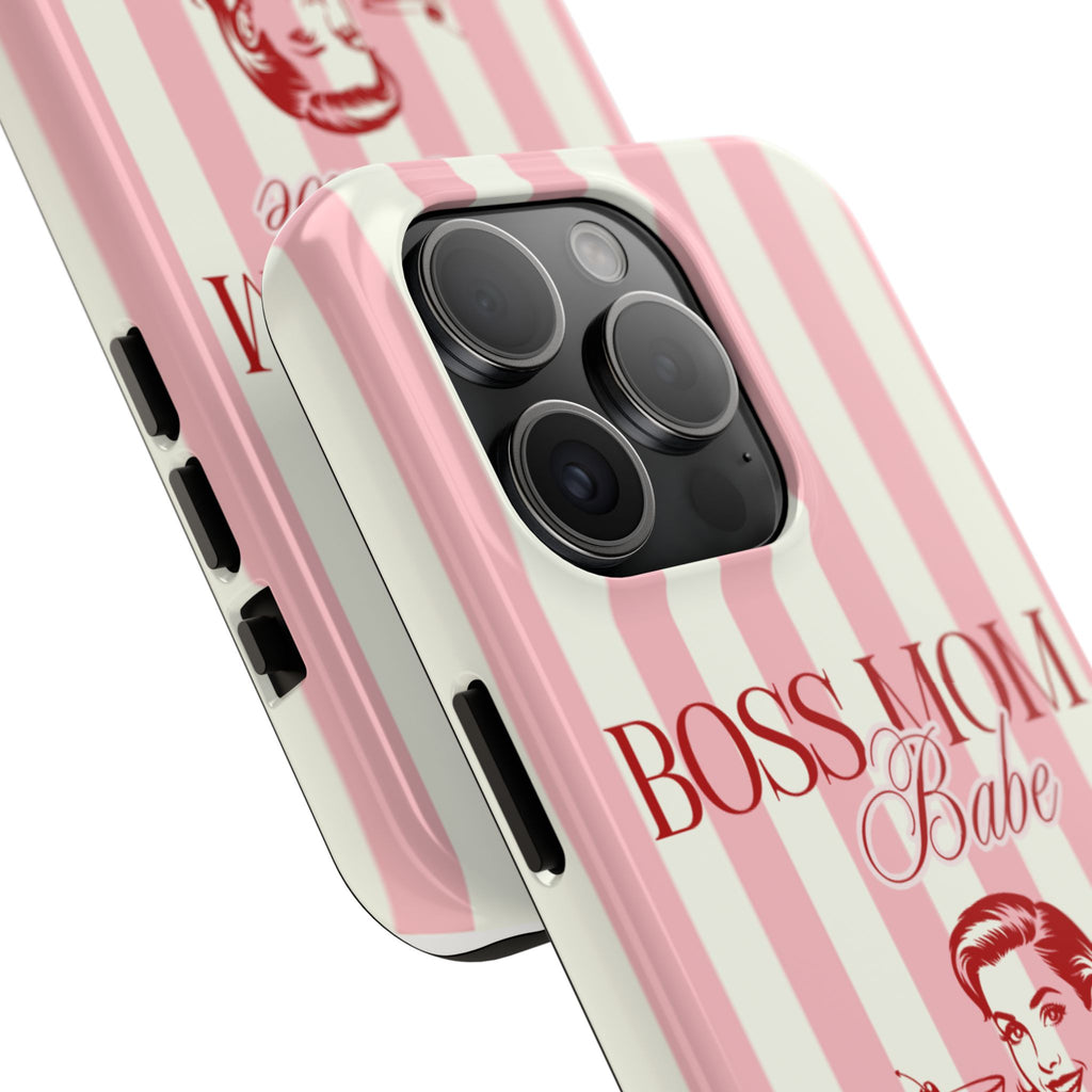 Boss Mom Babe Tough Phone Case
