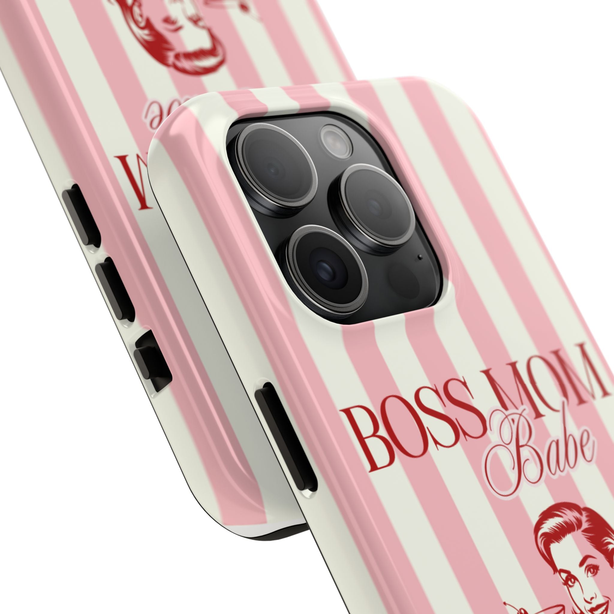 Boss Mom Babe Tough Phone Case