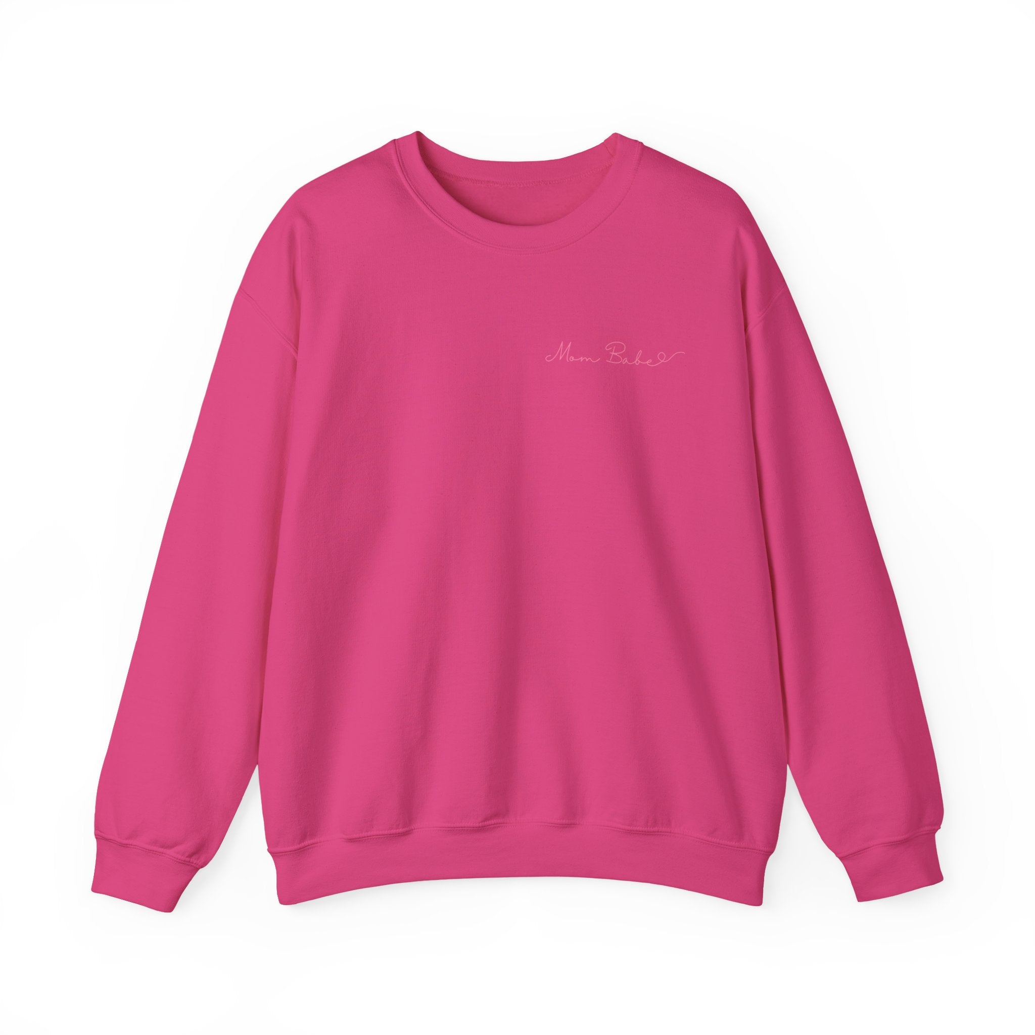 Unbothered Mom Babe - Graphic Sweatshirt