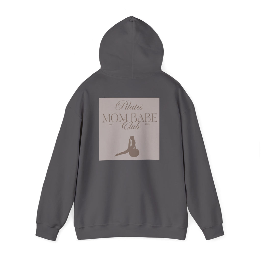 Pilates Mom Babe Club — Workout Graphic Hoodie