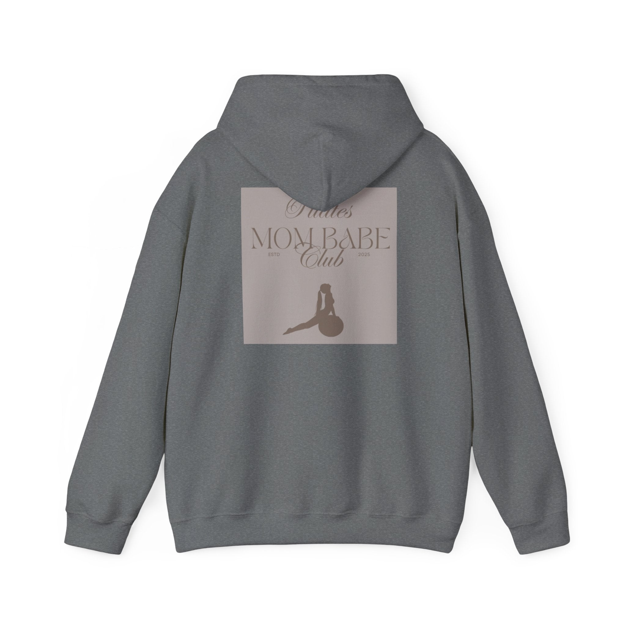 Pilates Mom Babe Club — Workout Graphic Hoodie