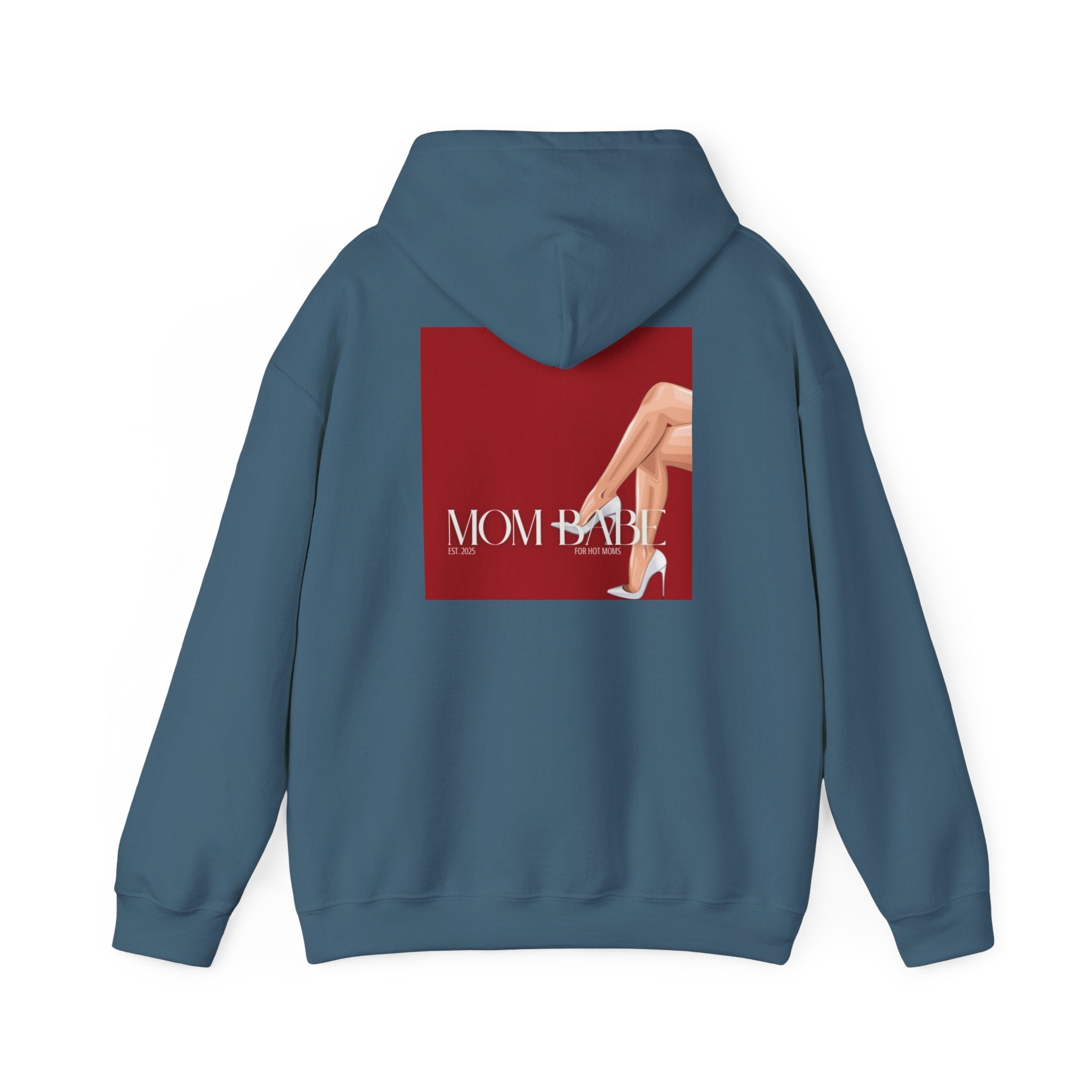 Mom Babe For Hot Moms - White Heels Graphic Hoodie