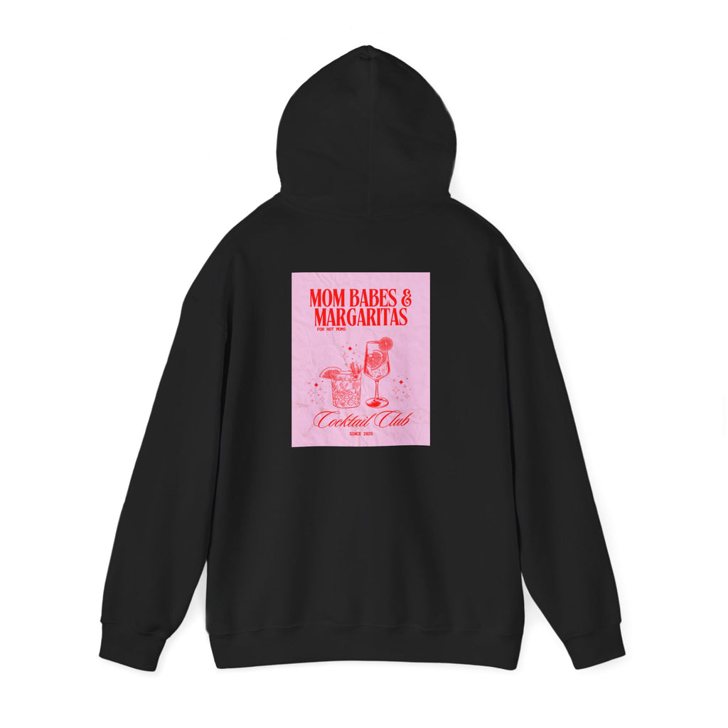 Mom Babes & Margaritas - Cocktail Club Graphic Hoodies