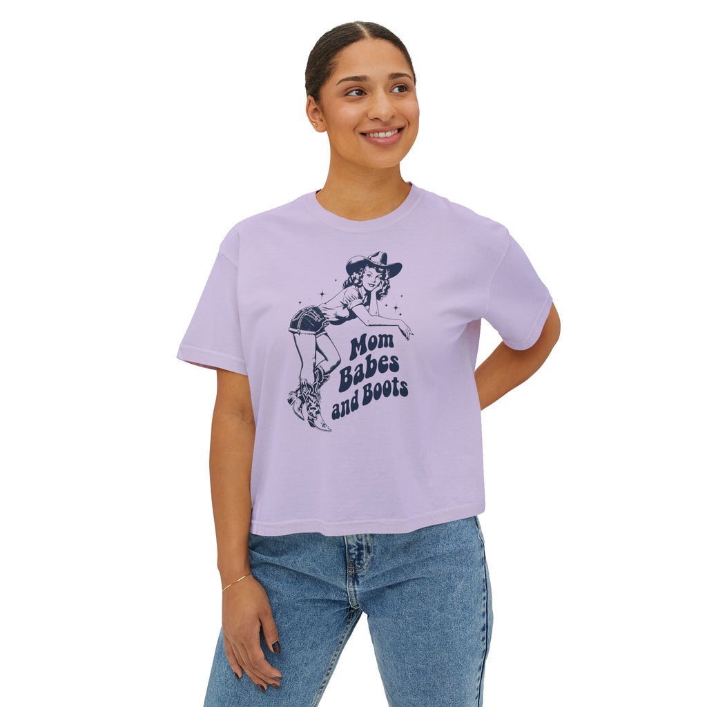 Mom Babes & Boots - Graphic Tee