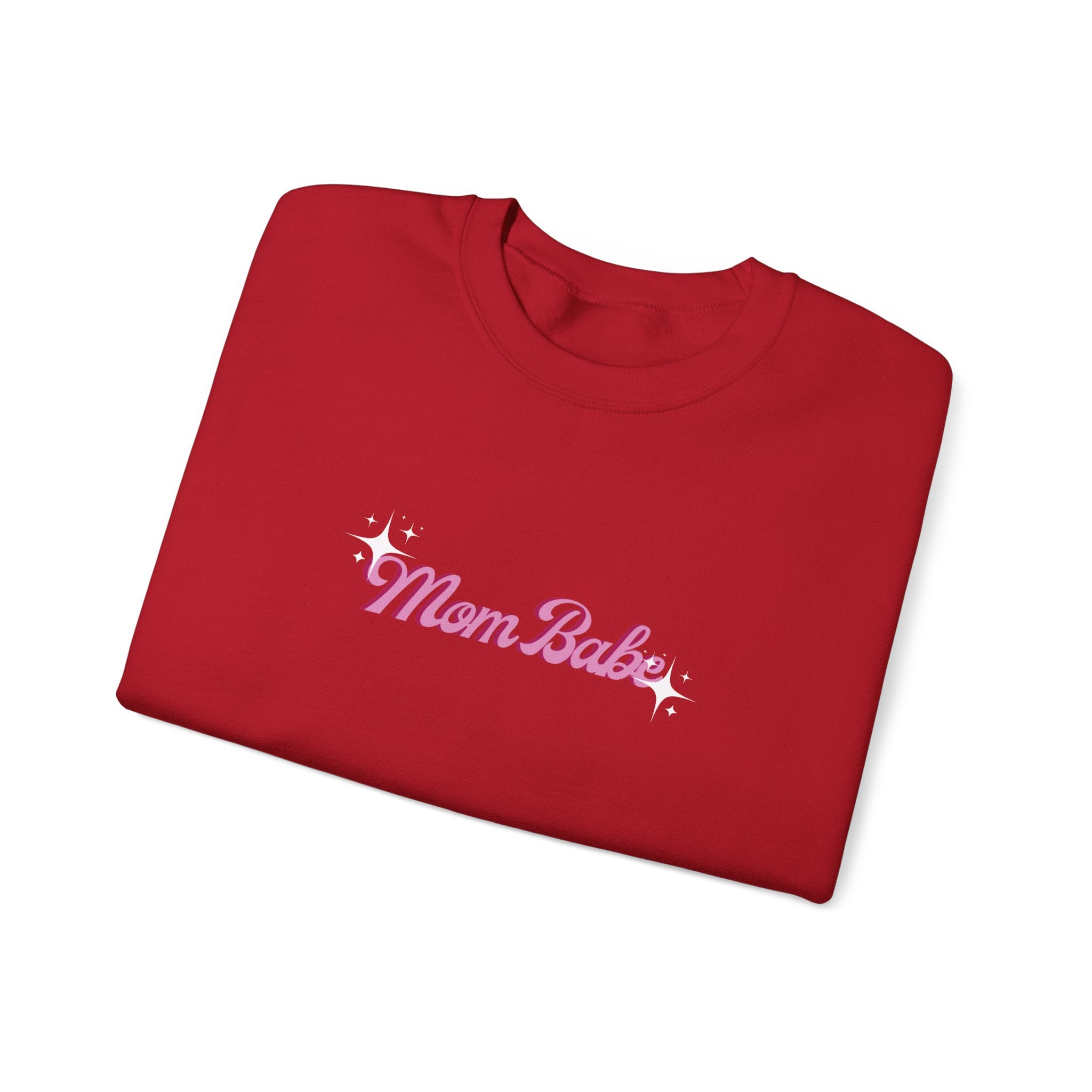 Mom Babe Club - For Hot Moms — Pink Graphic Sweatshirt