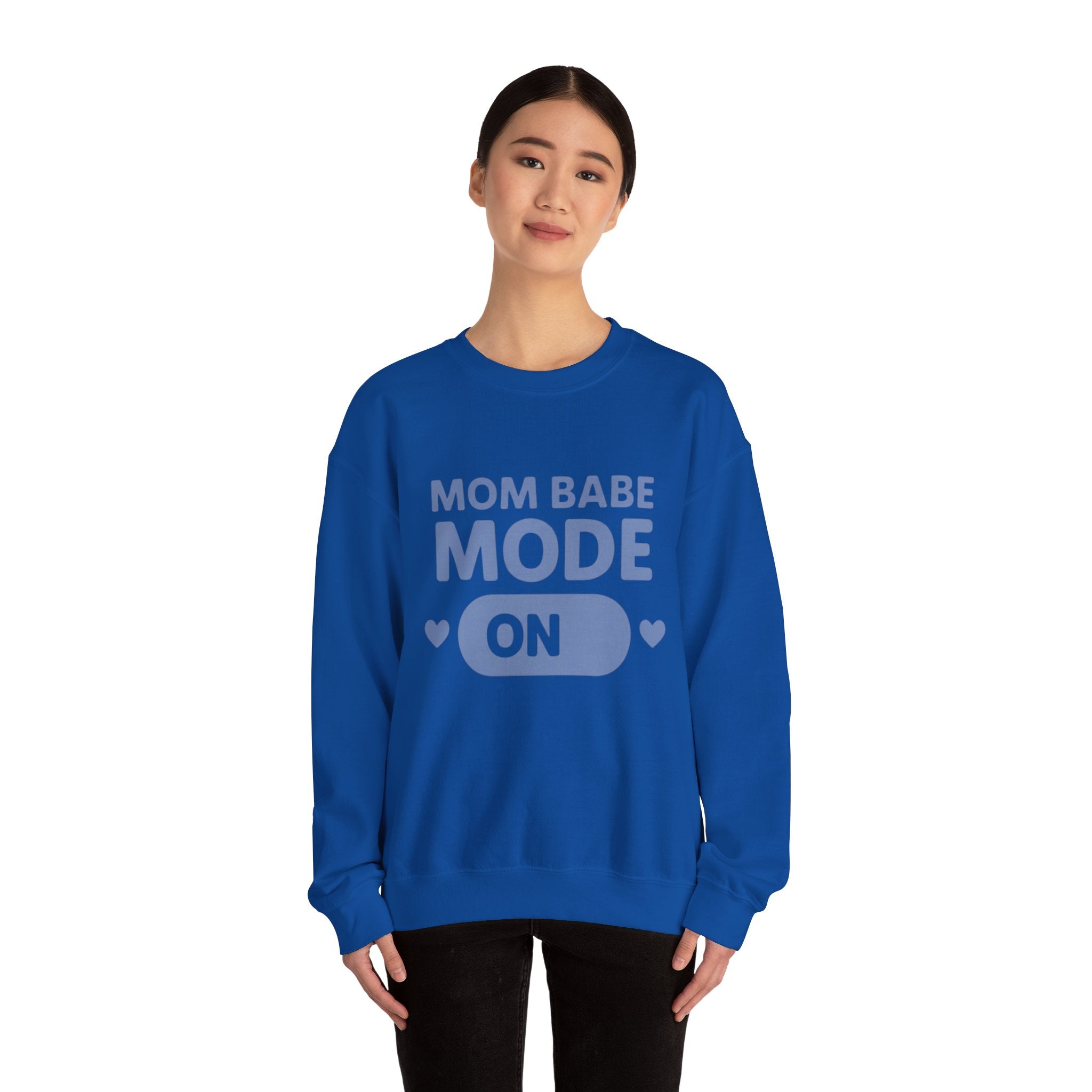 Mom Babe Mode On - Graphic Sweatshirt