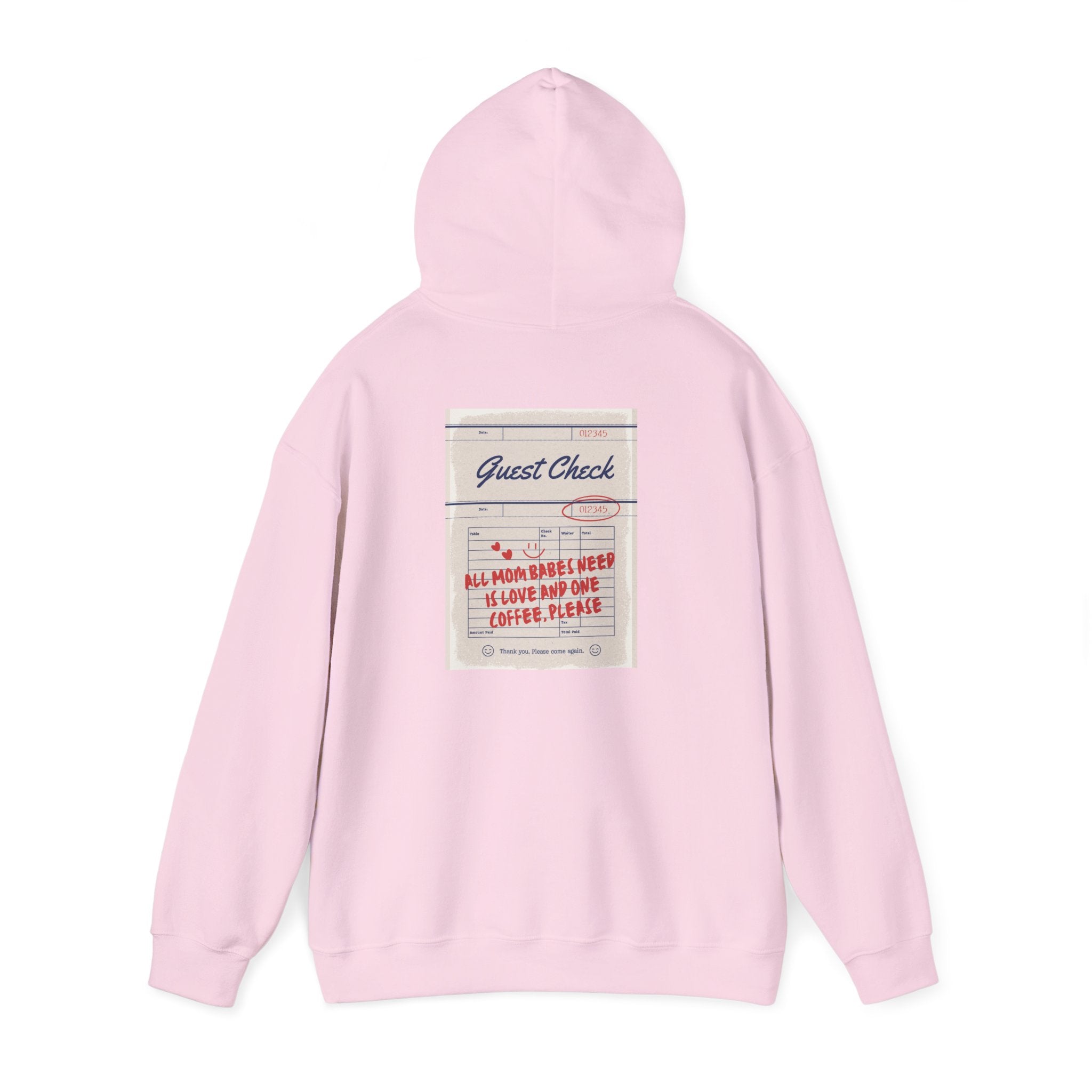 All Mom Babes Need - Graphic Check Hoodie