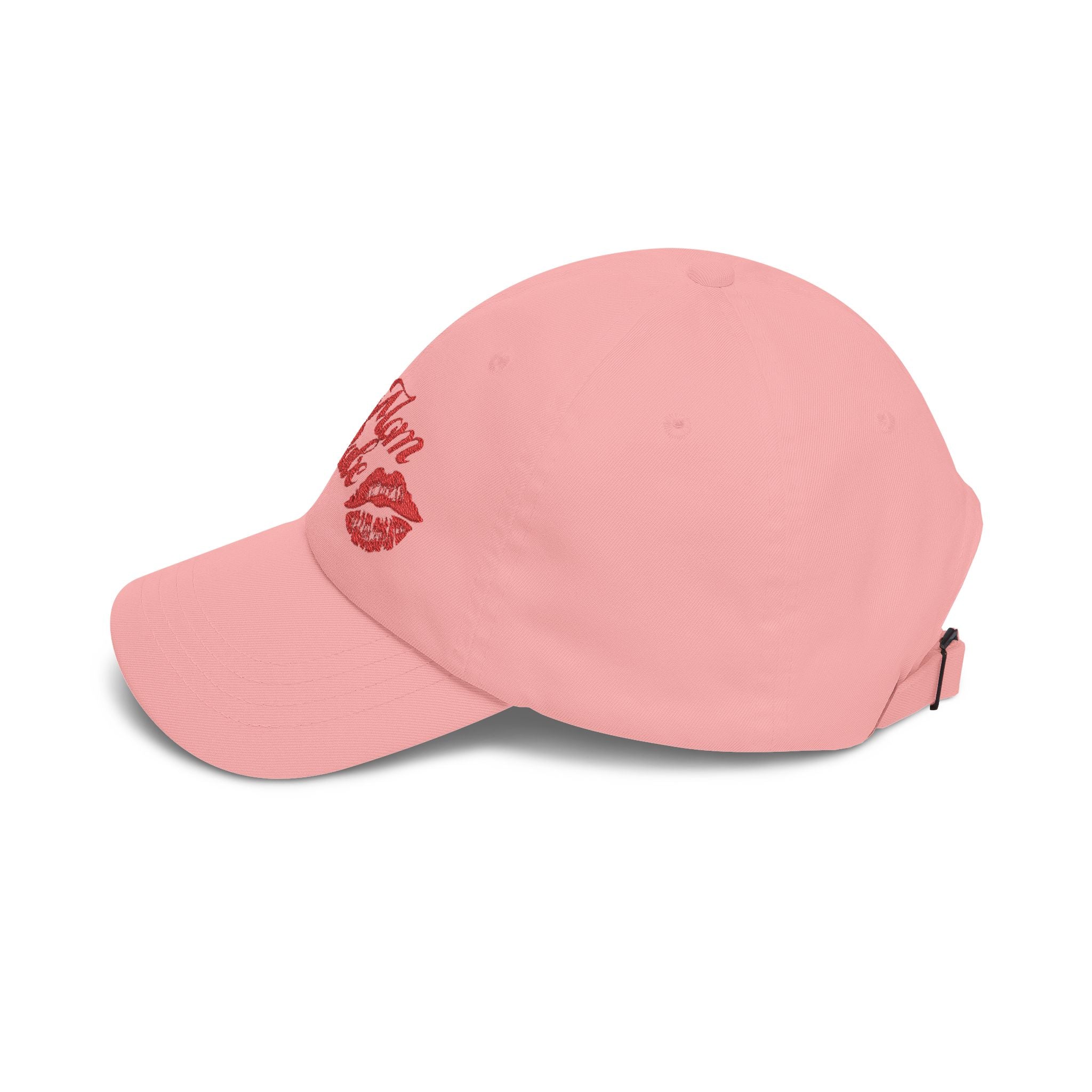 Boy Mom Babe - Kiss Graphic Embroidered Cap
