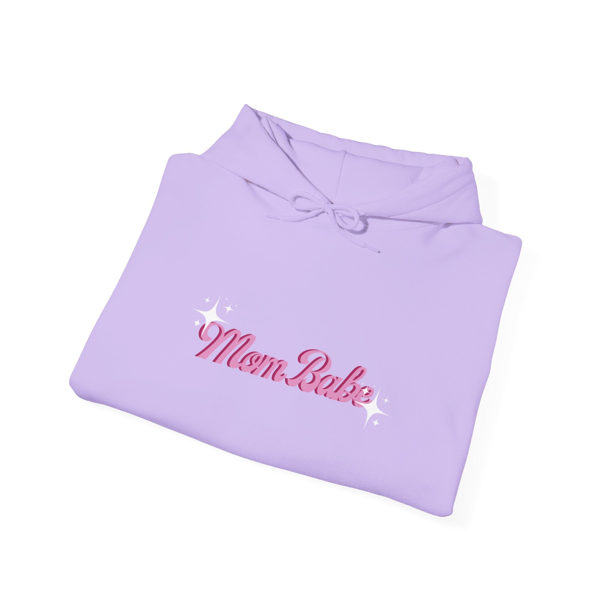 Mom Babe Club - For Hot Moms — Pink Graphic Hoodie