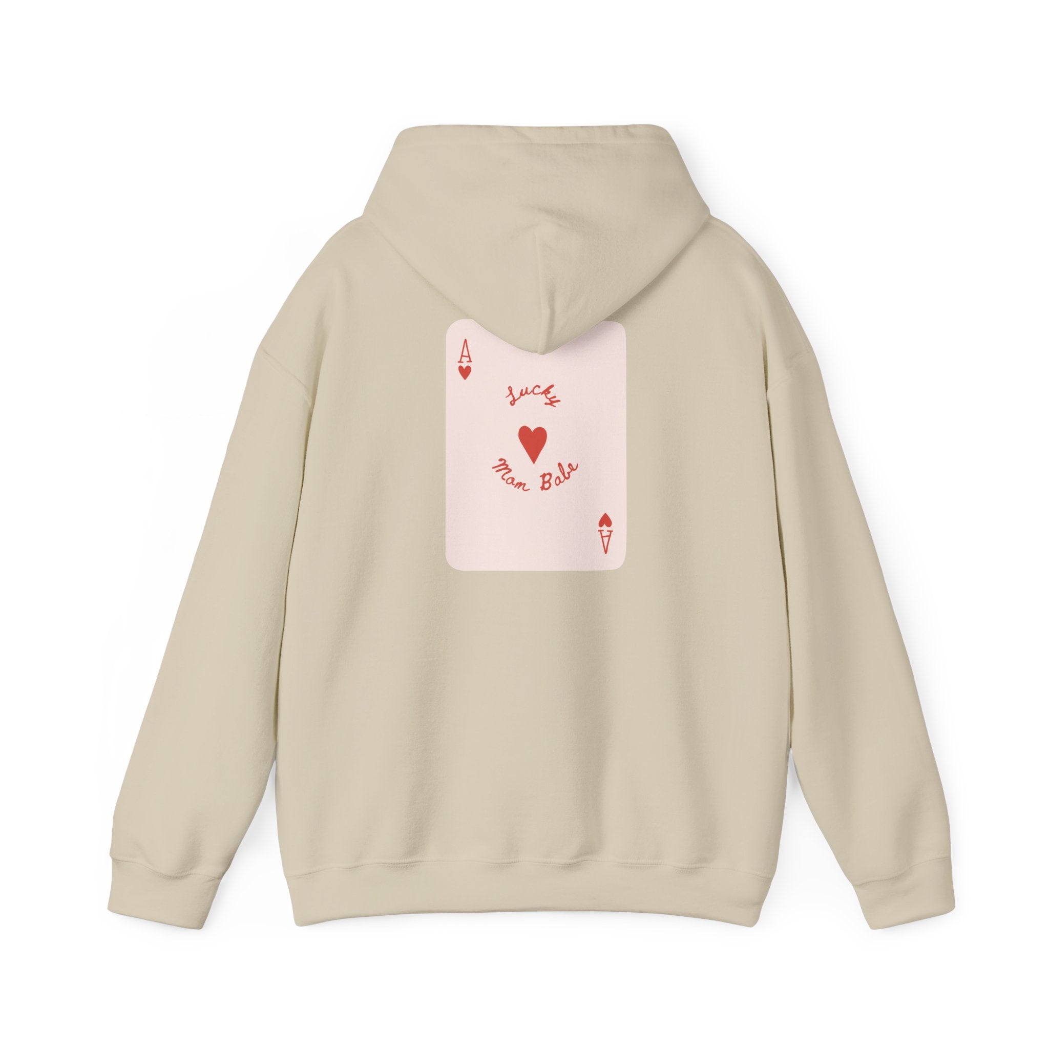 Lucky Mom Babe - Graphic Hoodie