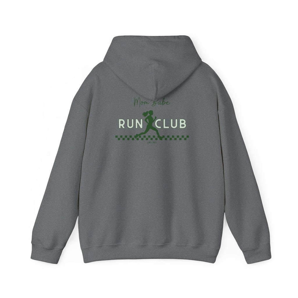 All Mom Babes Need - Graphic Check Hoodie