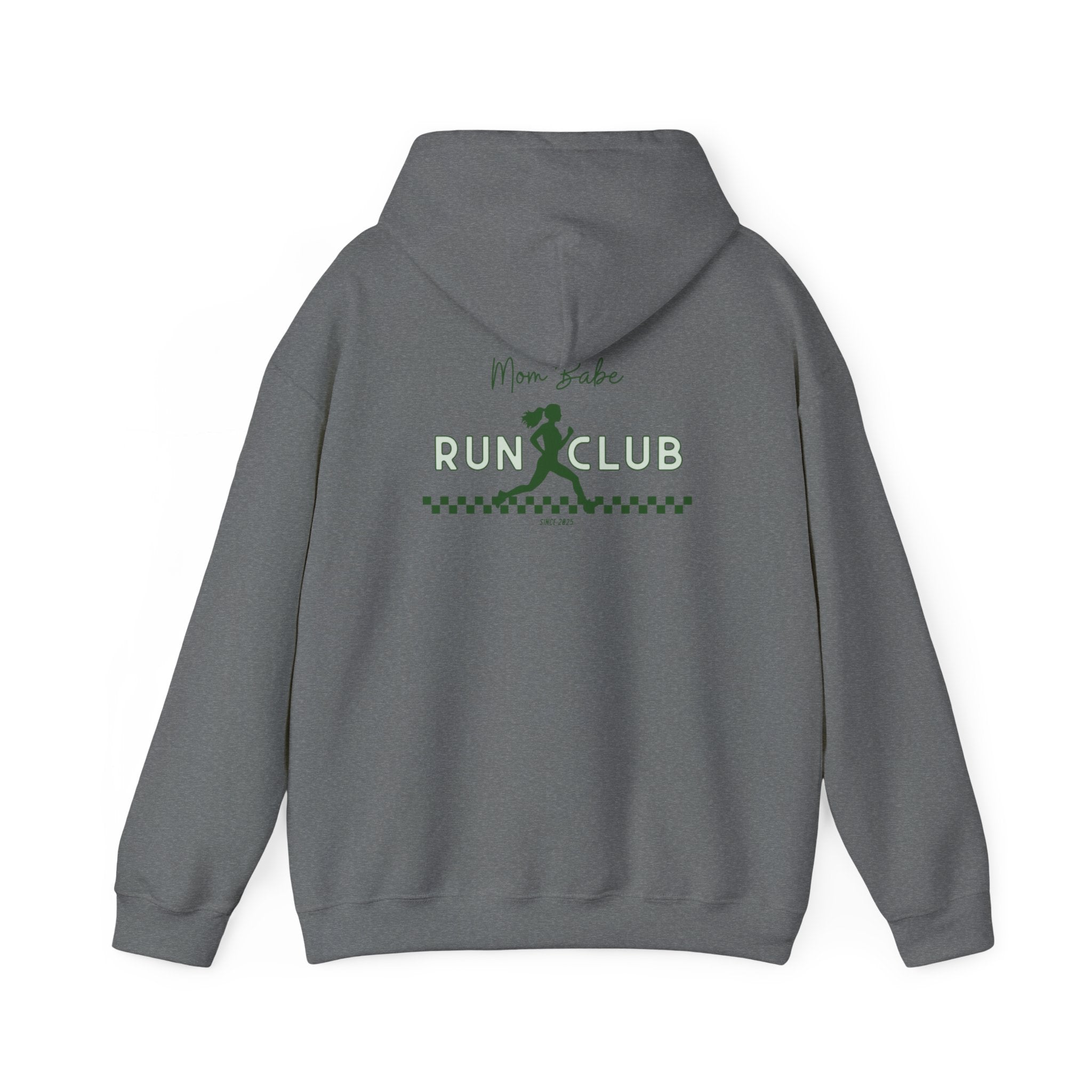 All Mom Babes Need - Graphic Check Hoodie