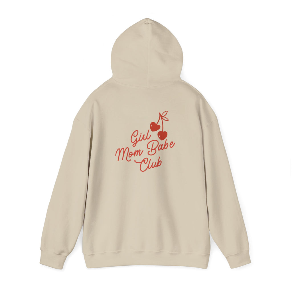 Girl Mom Babe Club - Cherry Graphic Hoodie