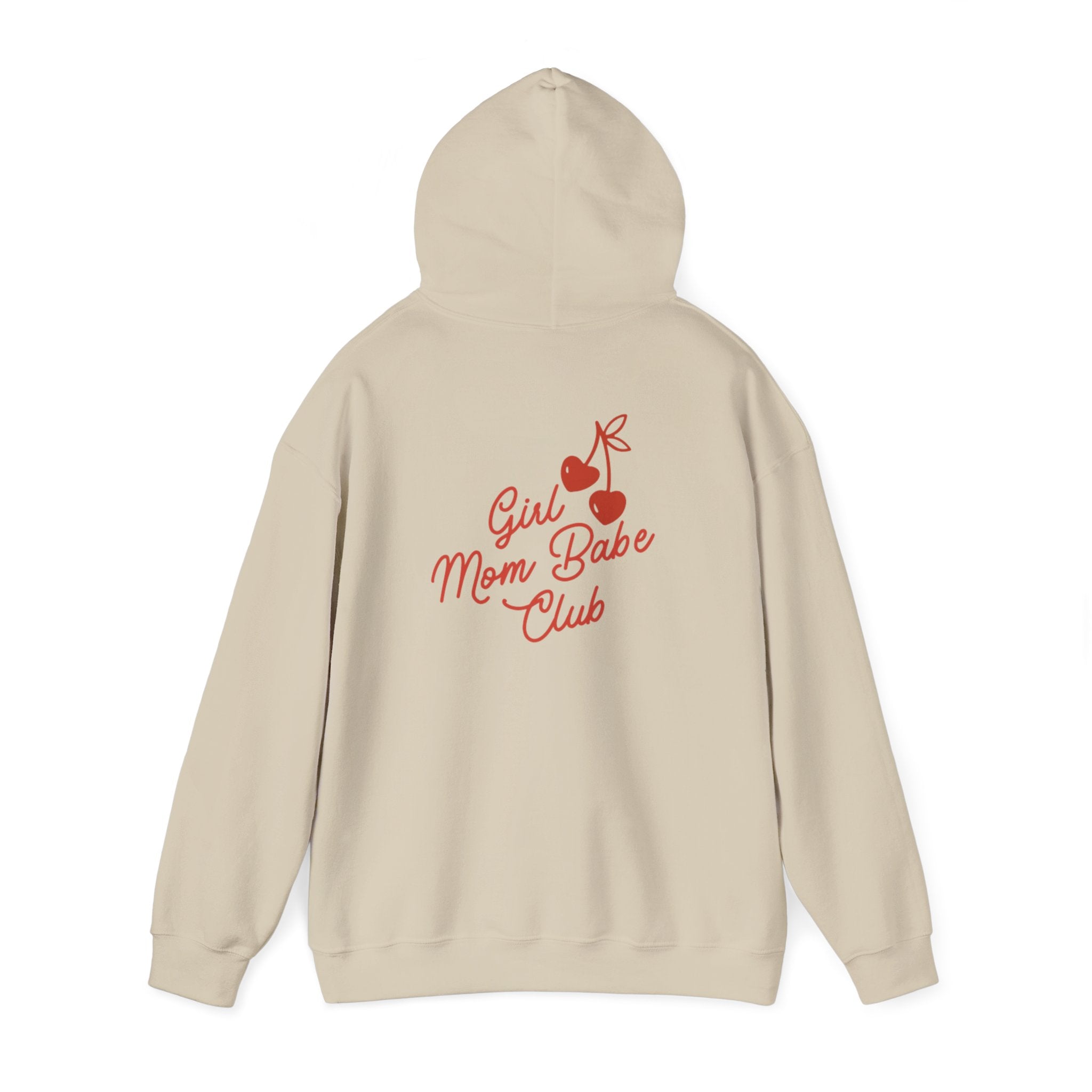 Girl Mom Babe Club - Cherry Graphic Hoodie