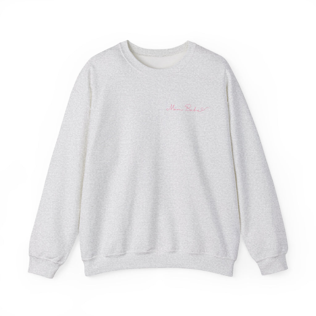 Unbothered Mom Babe - Graphic Sweatshirt