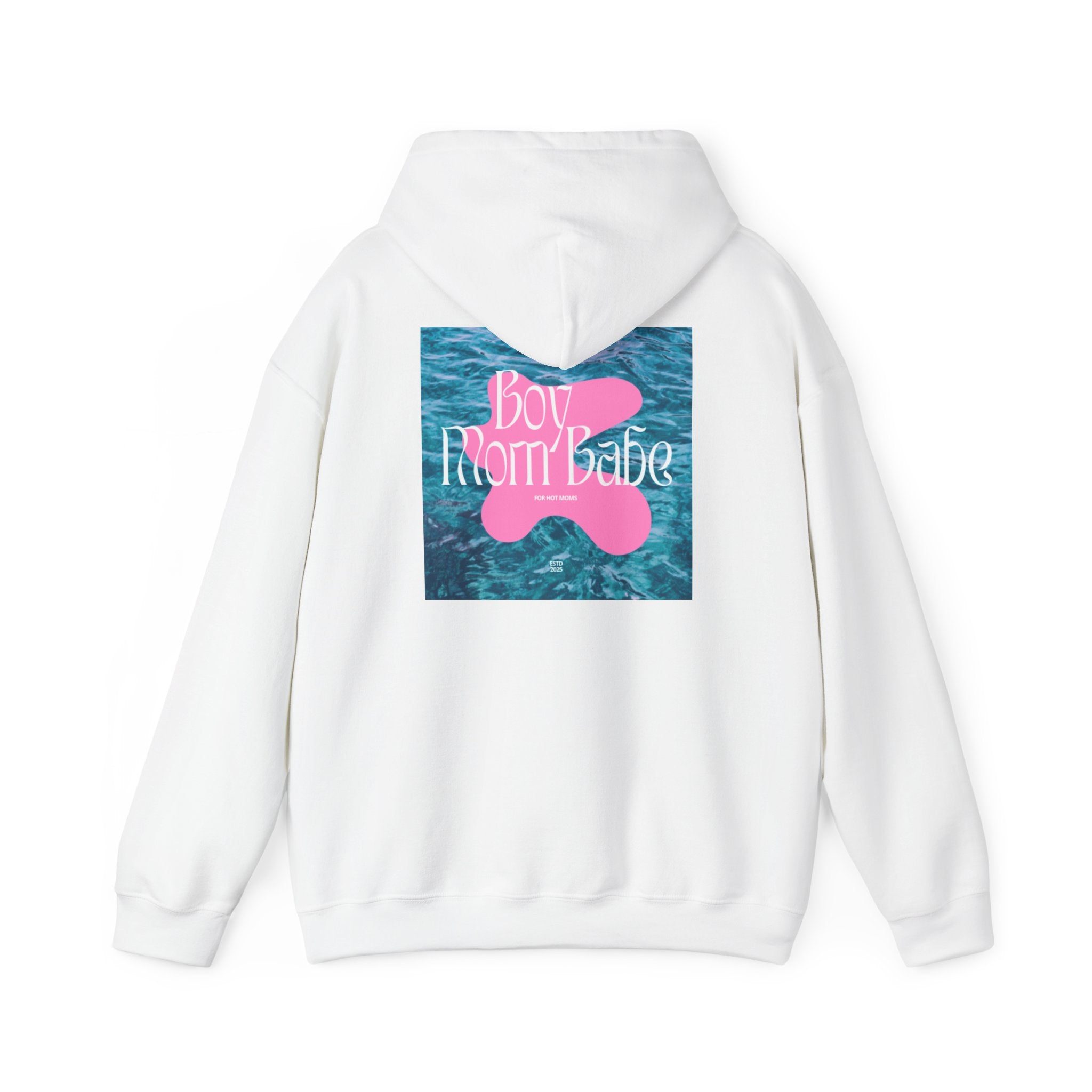 Boy Mom Babe — Water Graphic Hoodie