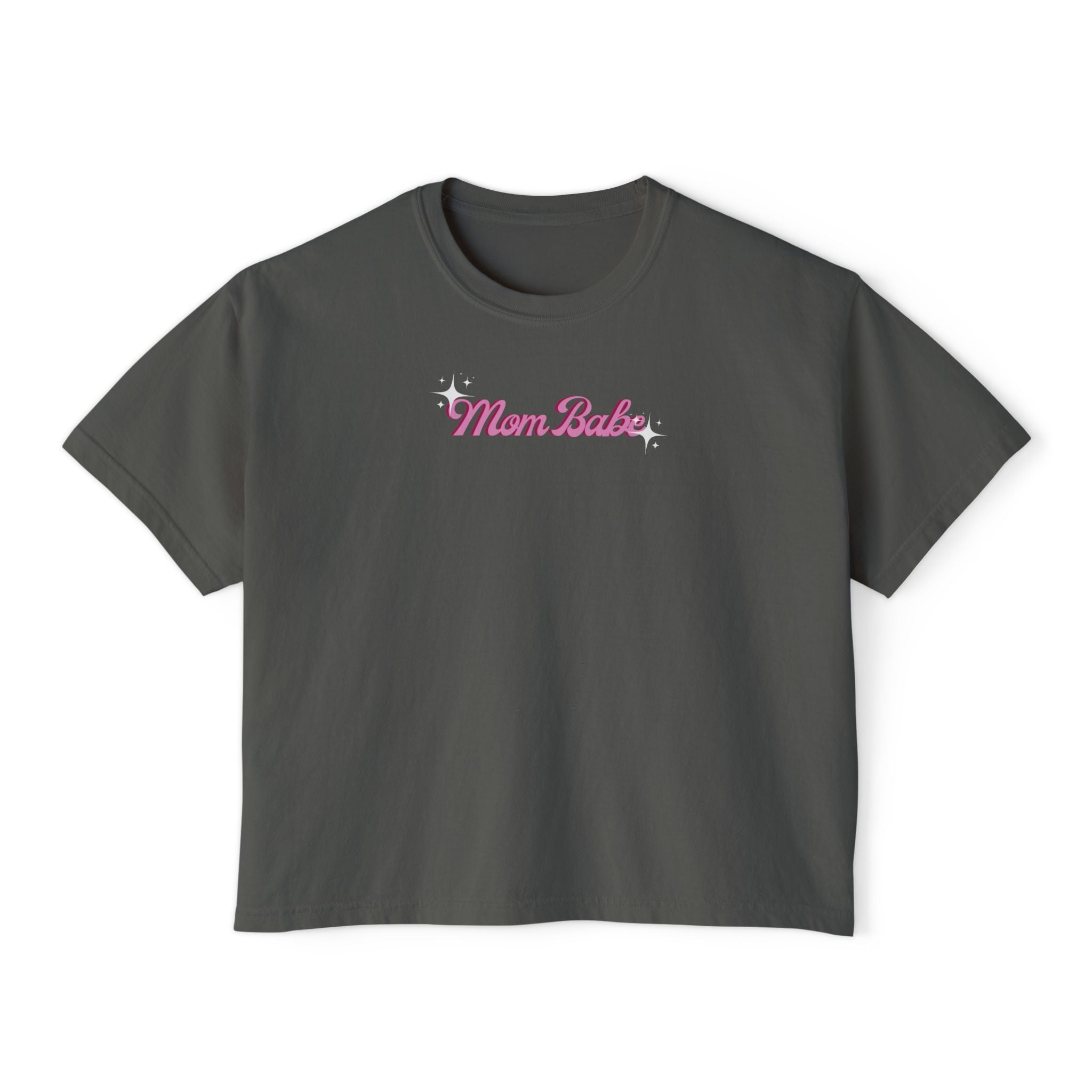 Mom Babe Club - For Hot Moms —  Pink Graphic Tee