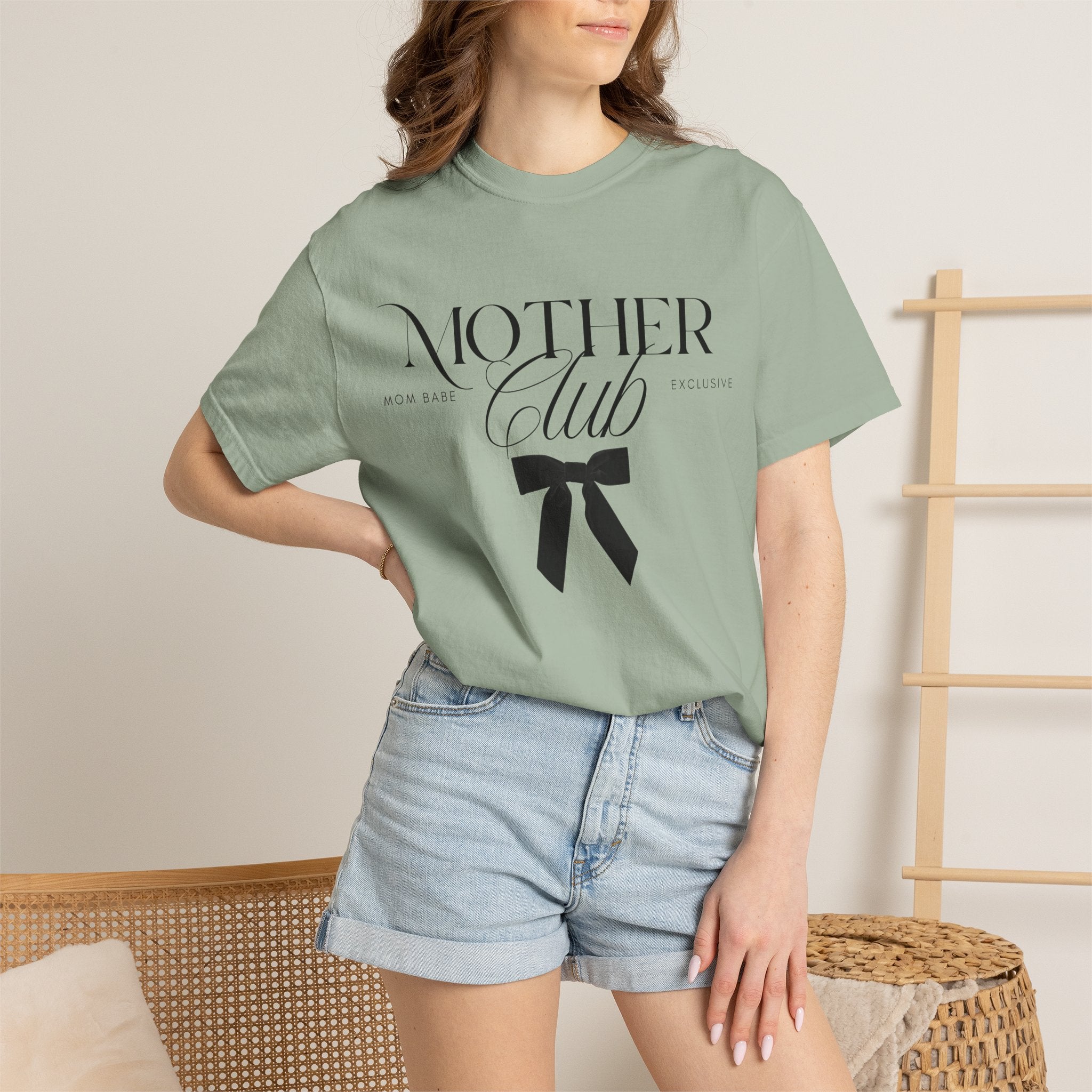 Mother Club Mom Babe Exclusive Tee - Black