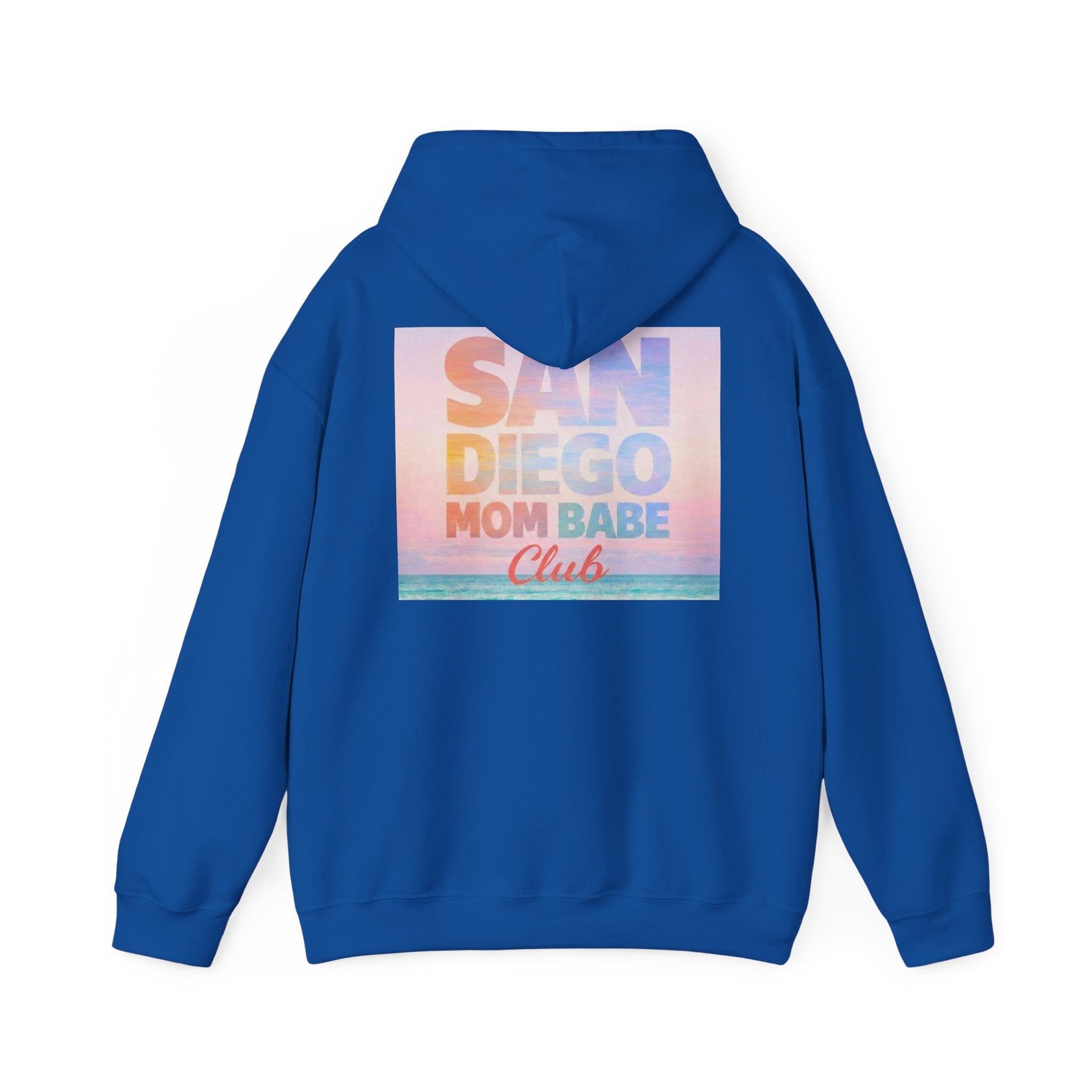 San Diego Mom Babe Club — Beach Graphic Hoodie