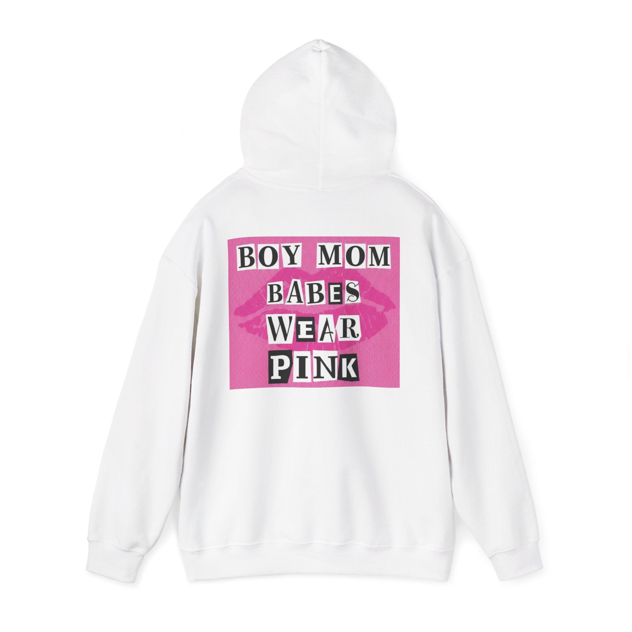 Boy Mom Babes Wear Pink - Graphic Hoodie