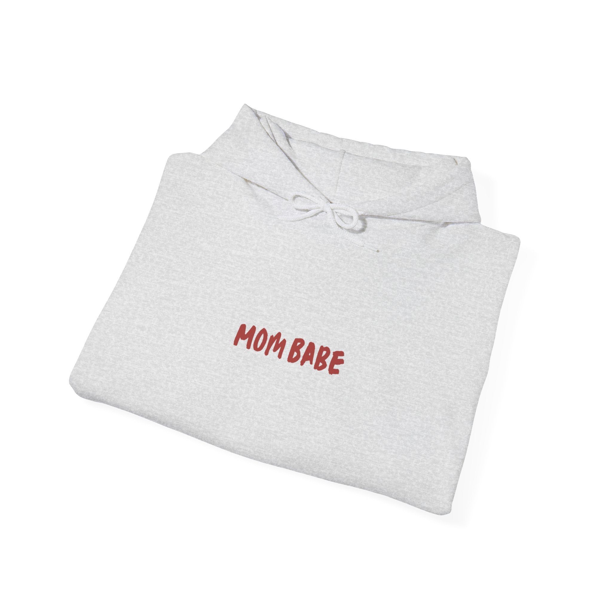 All Mom Babes Need - Graphic Check Hoodie
