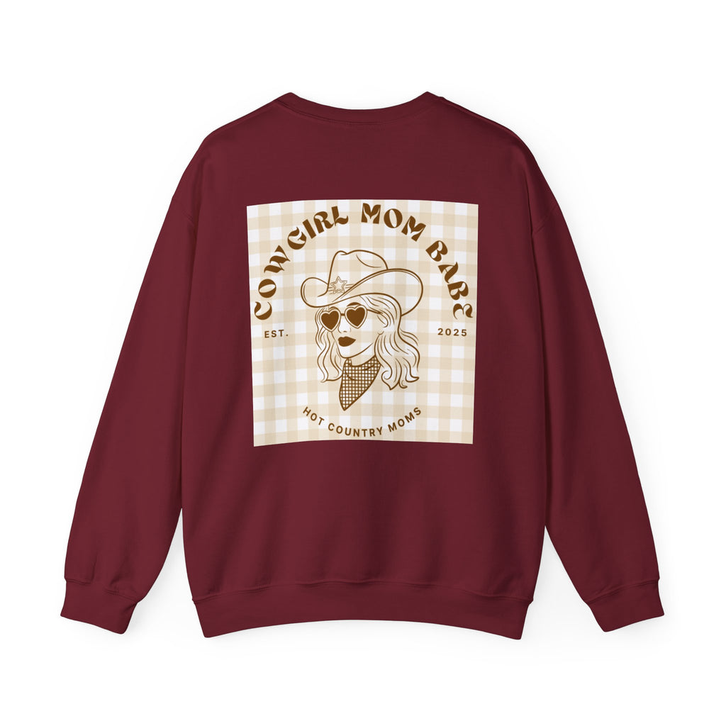 Cowgirl Mom Babe - Country Graphic Sweatshirt