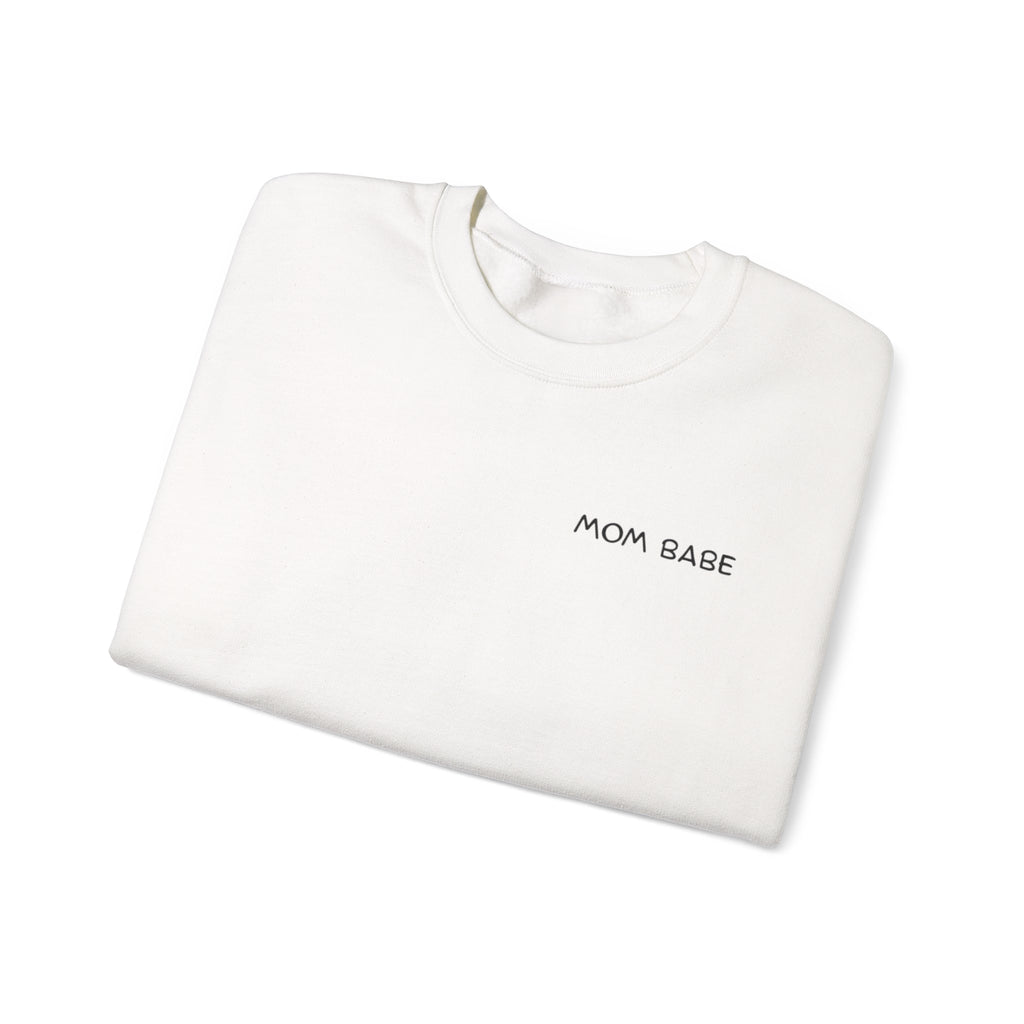 Mom Babe For Hot Moms - Retro Pop Art Graphic Sweatshirt