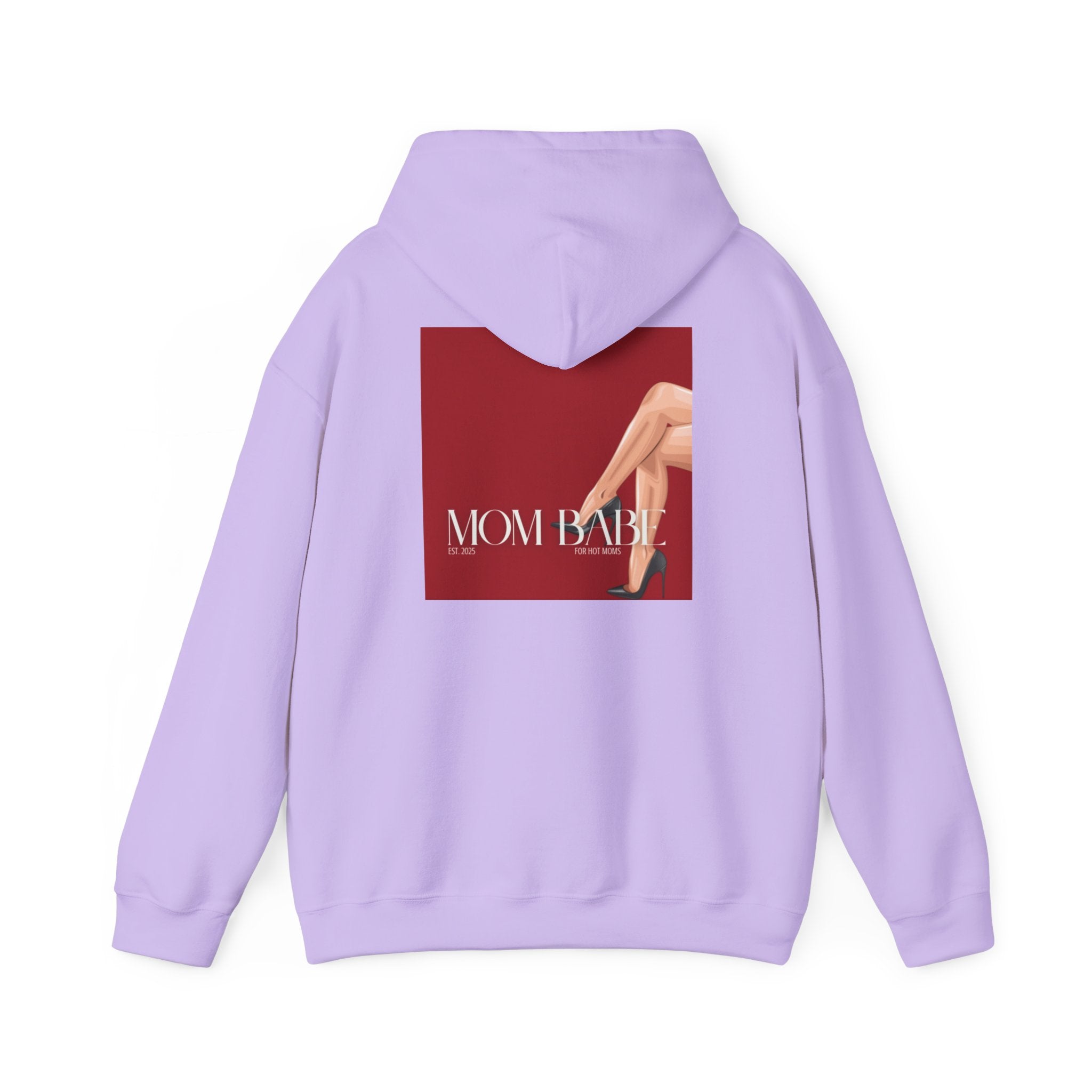 Mom Babe For Hot Moms - Black Heels Graphic Hoodie