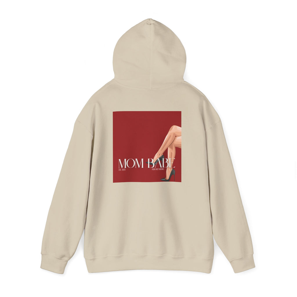 Mom Babe For Hot Moms - Black Heels Graphic Hoodie