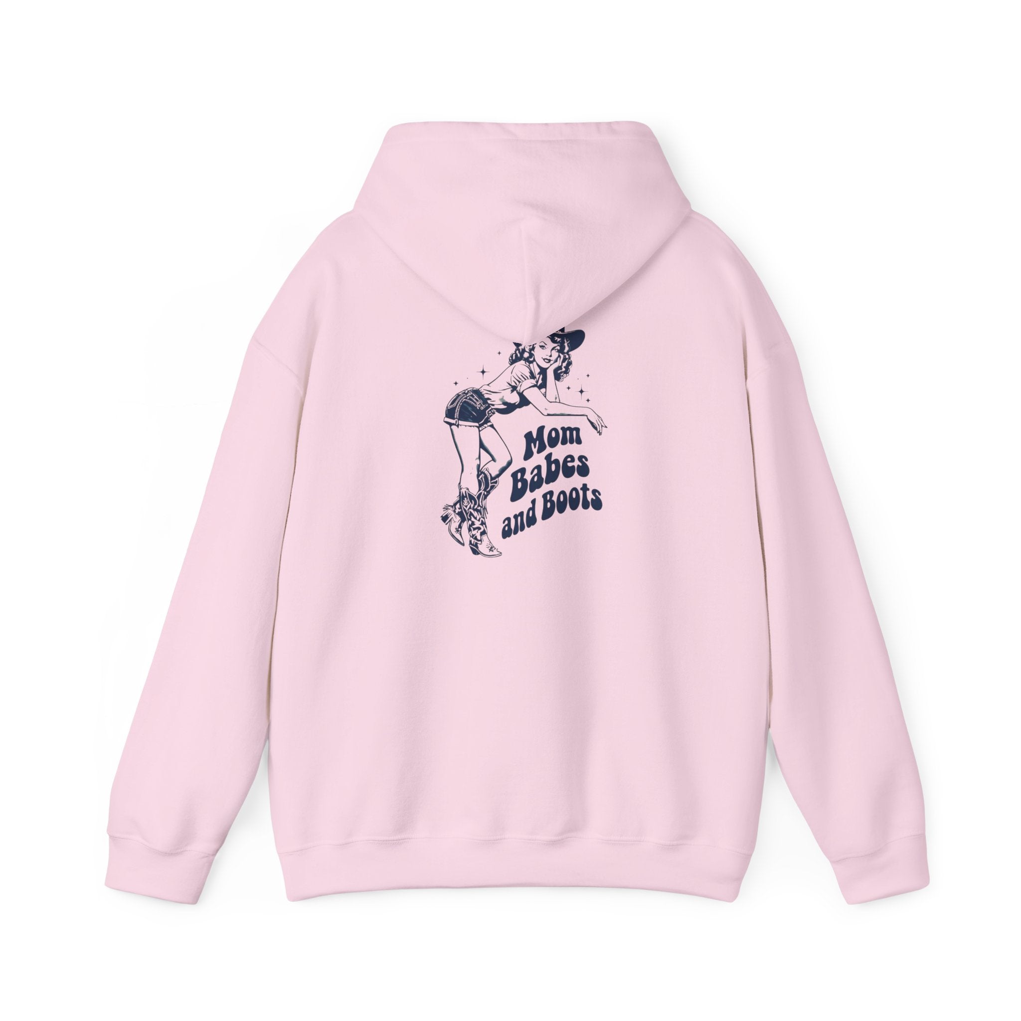 Mom Babes and Boots - Graphic Hoodie