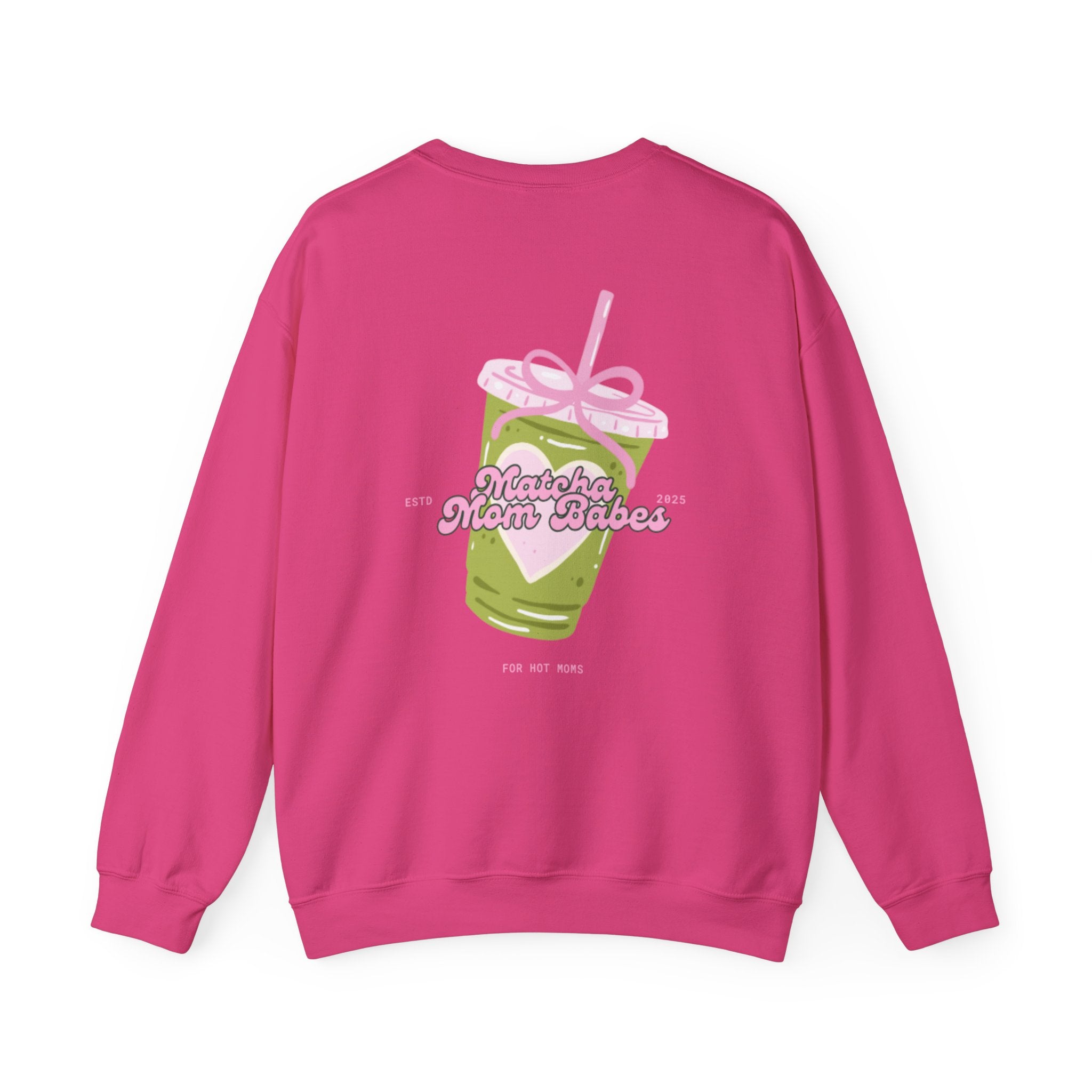 Matcha Mom Babes - Matcha Graphic Sweatshirt