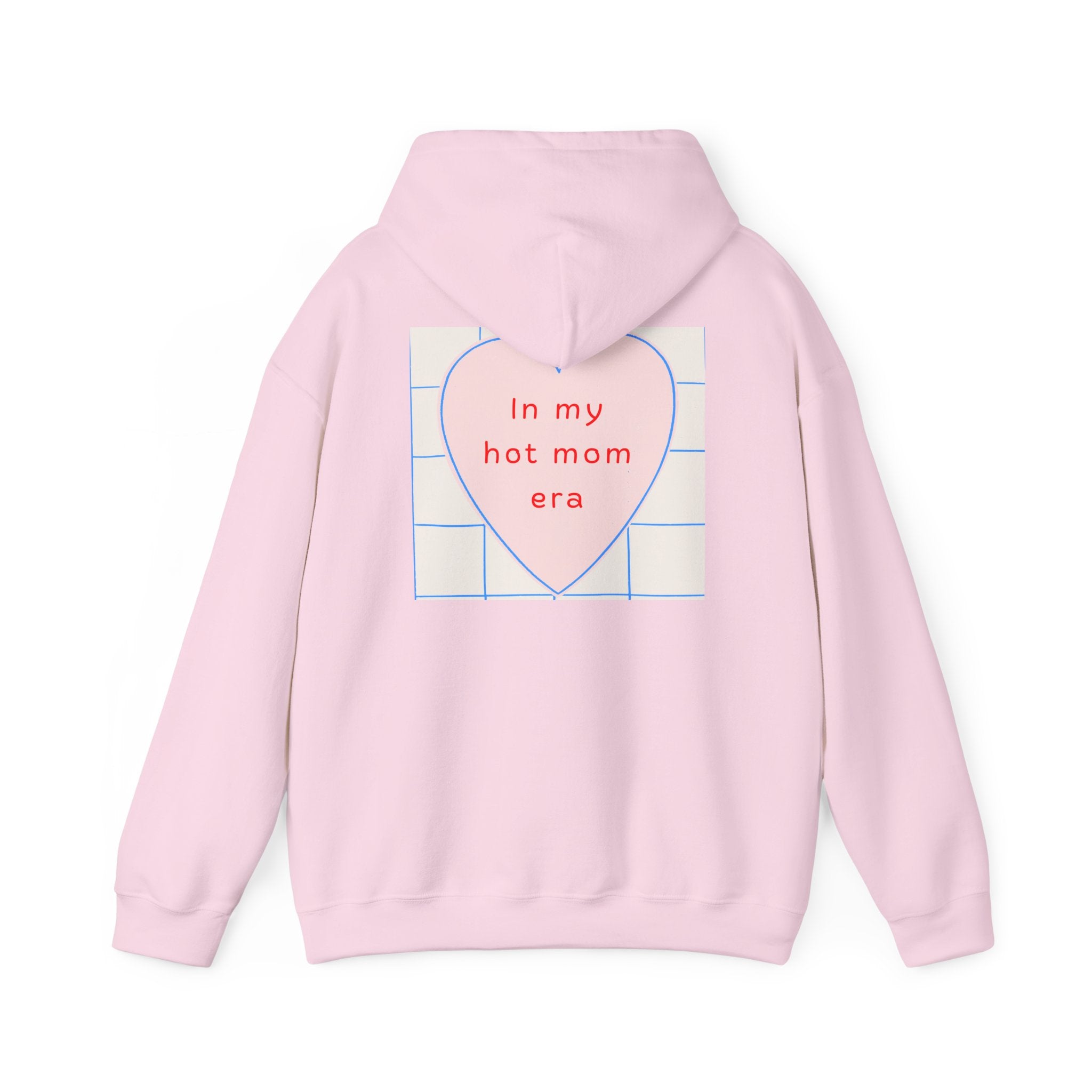 In My Hot Mom Era - Heart Graphic Hoodie