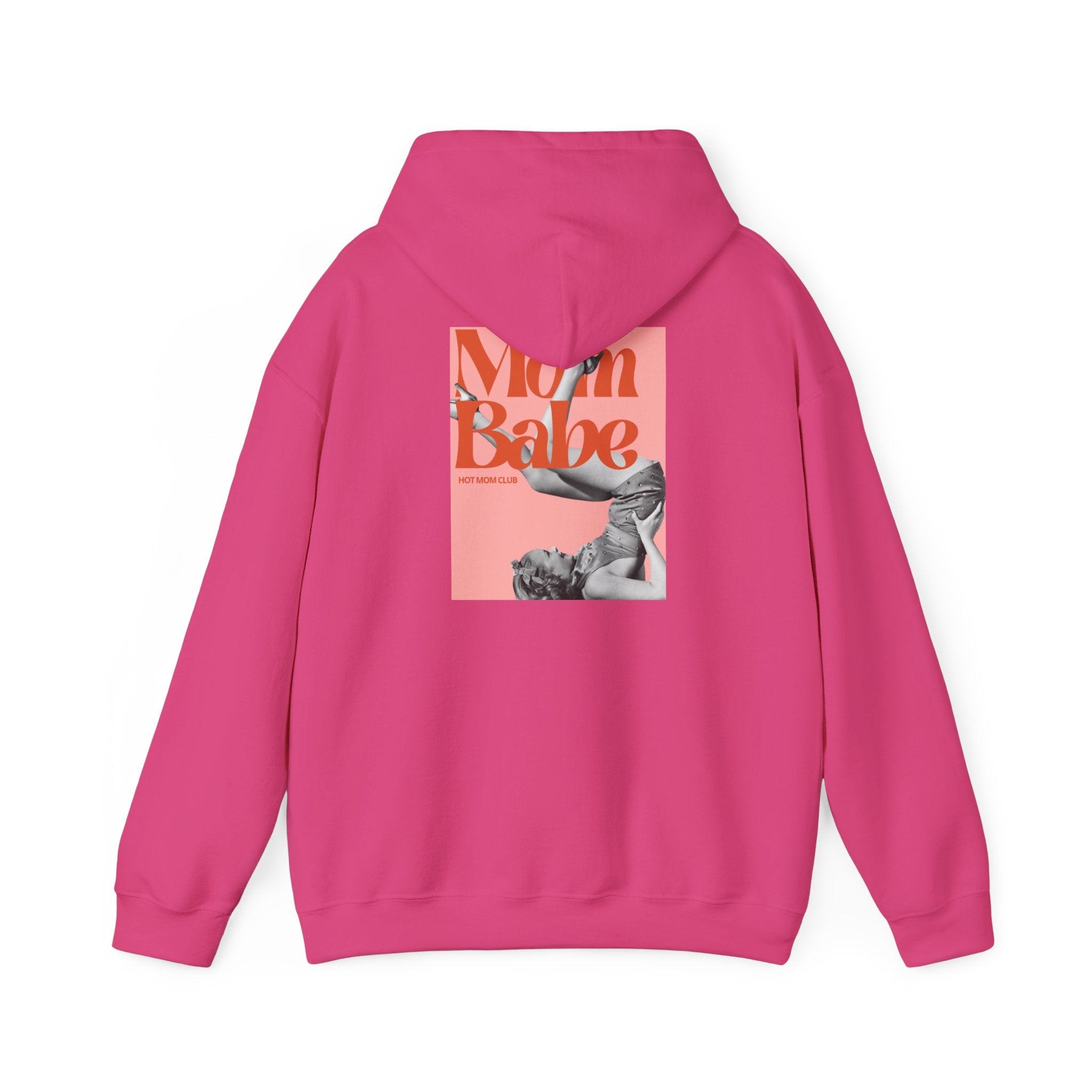 Mom Babe Hot Mom Club - Vintage Graphic Hoodies
