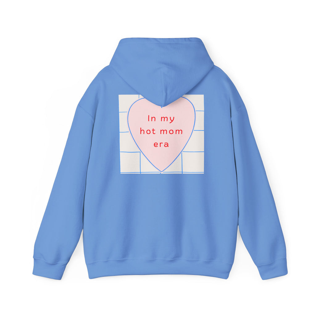 In My Hot Mom Era - Heart Graphic Hoodie