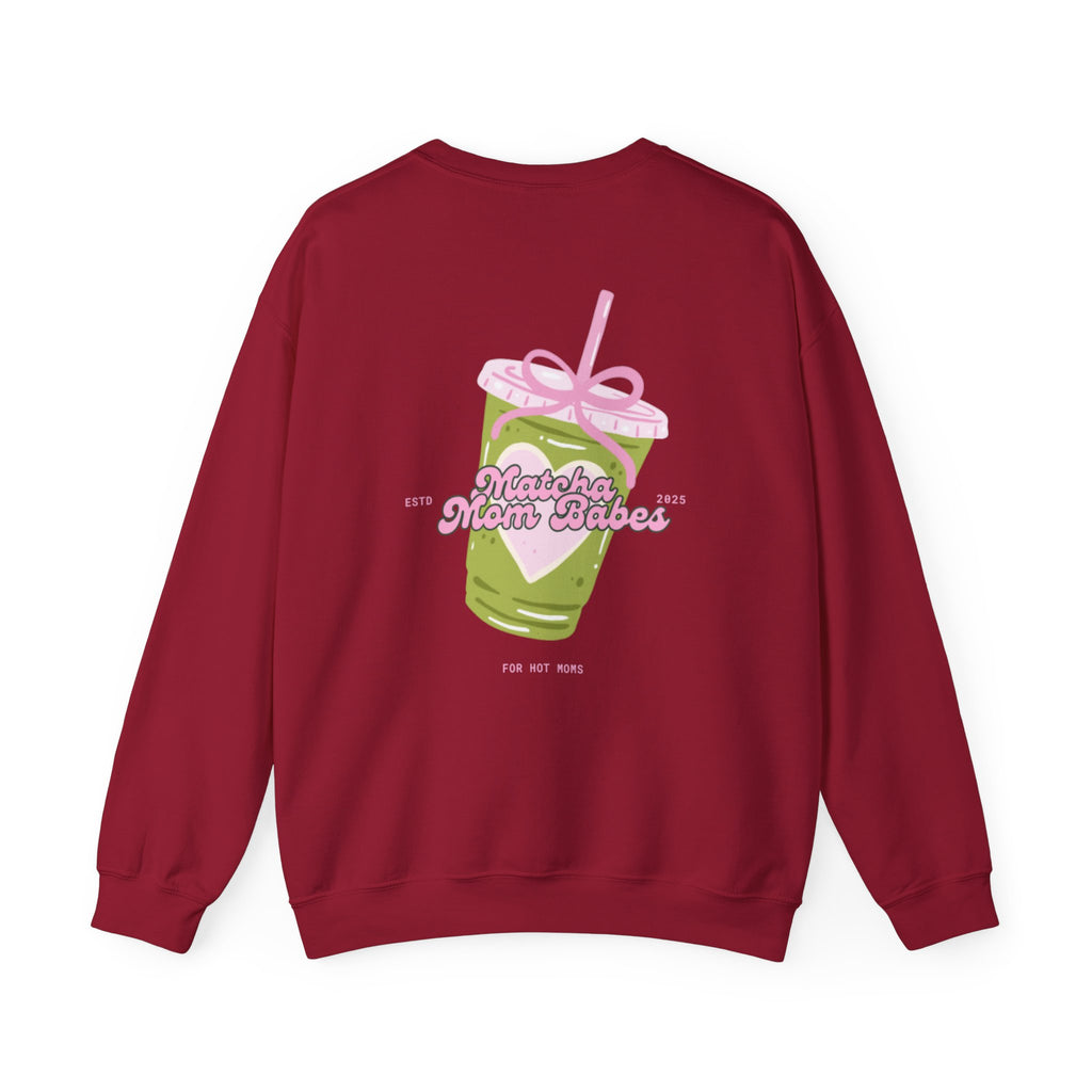 Matcha Mom Babes - Matcha Graphic Sweatshirt