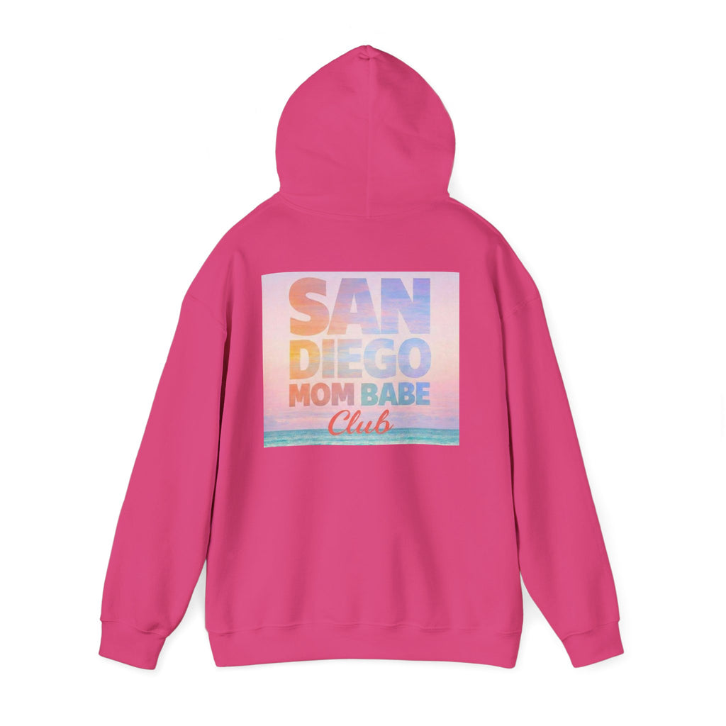 San Diego Mom Babe Club — Beach Graphic Hoodie