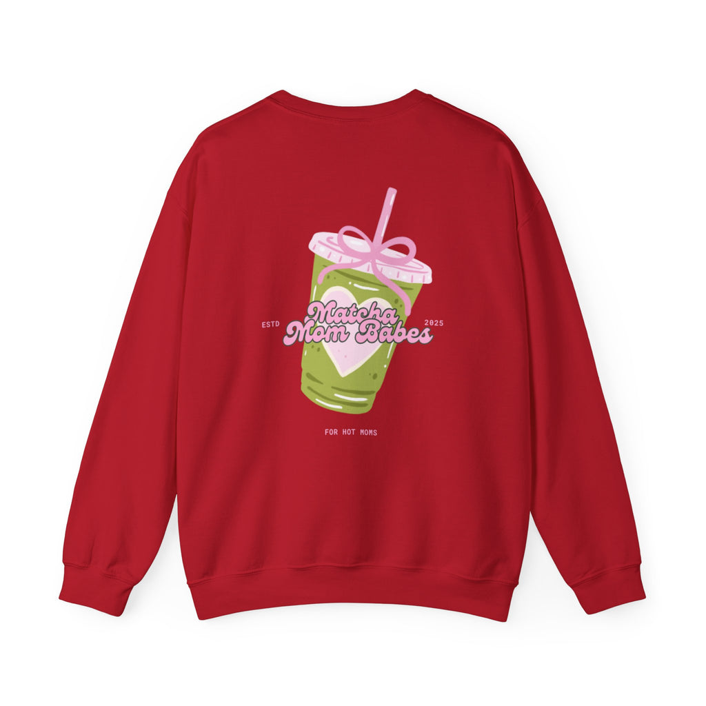 Matcha Mom Babes - Matcha Graphic Sweatshirt