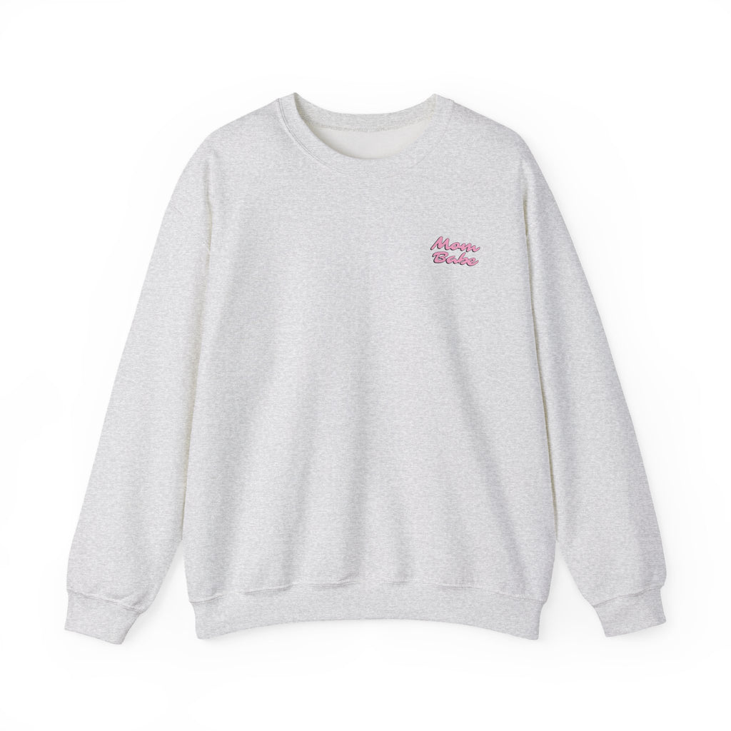 Mom Babe For Hot Moms - Checkered Graphic Sweatshirt