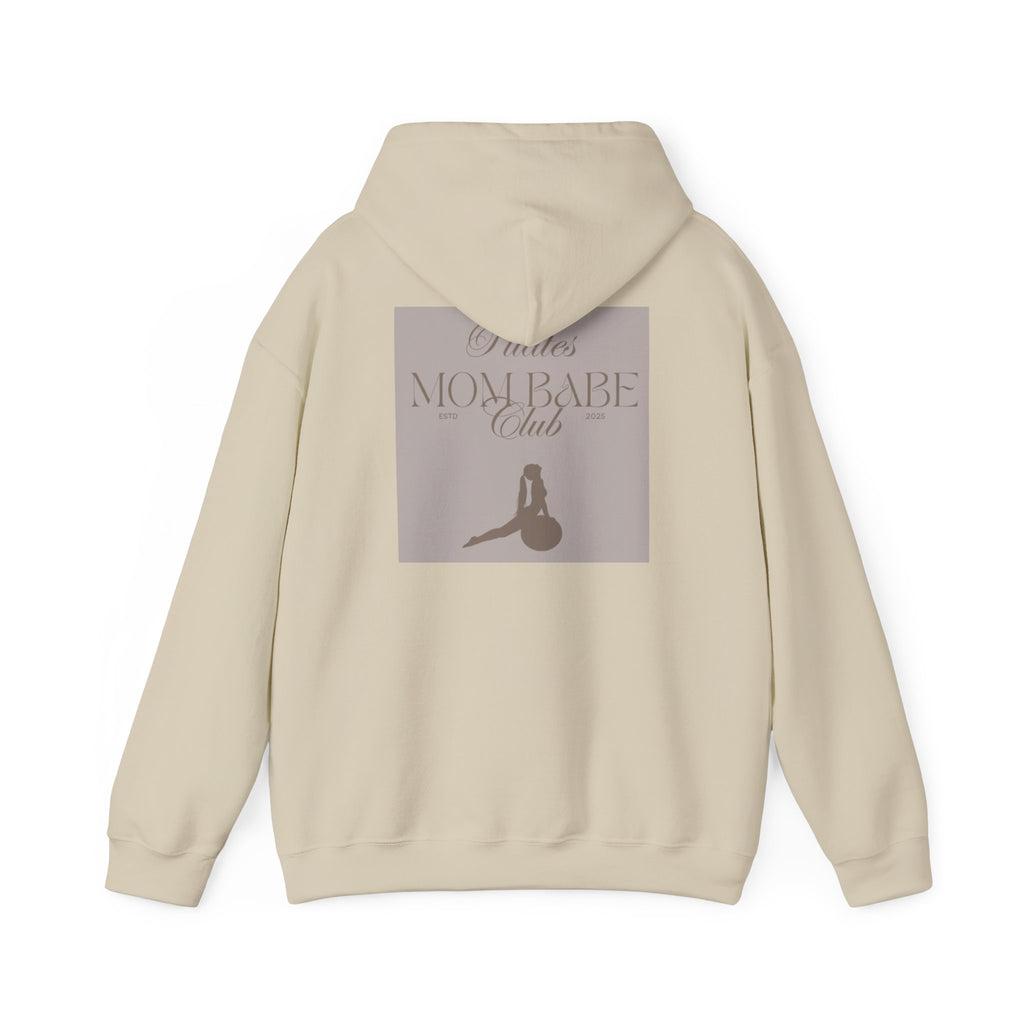 Pilates Mom Babe Club — Workout Graphic Hoodie