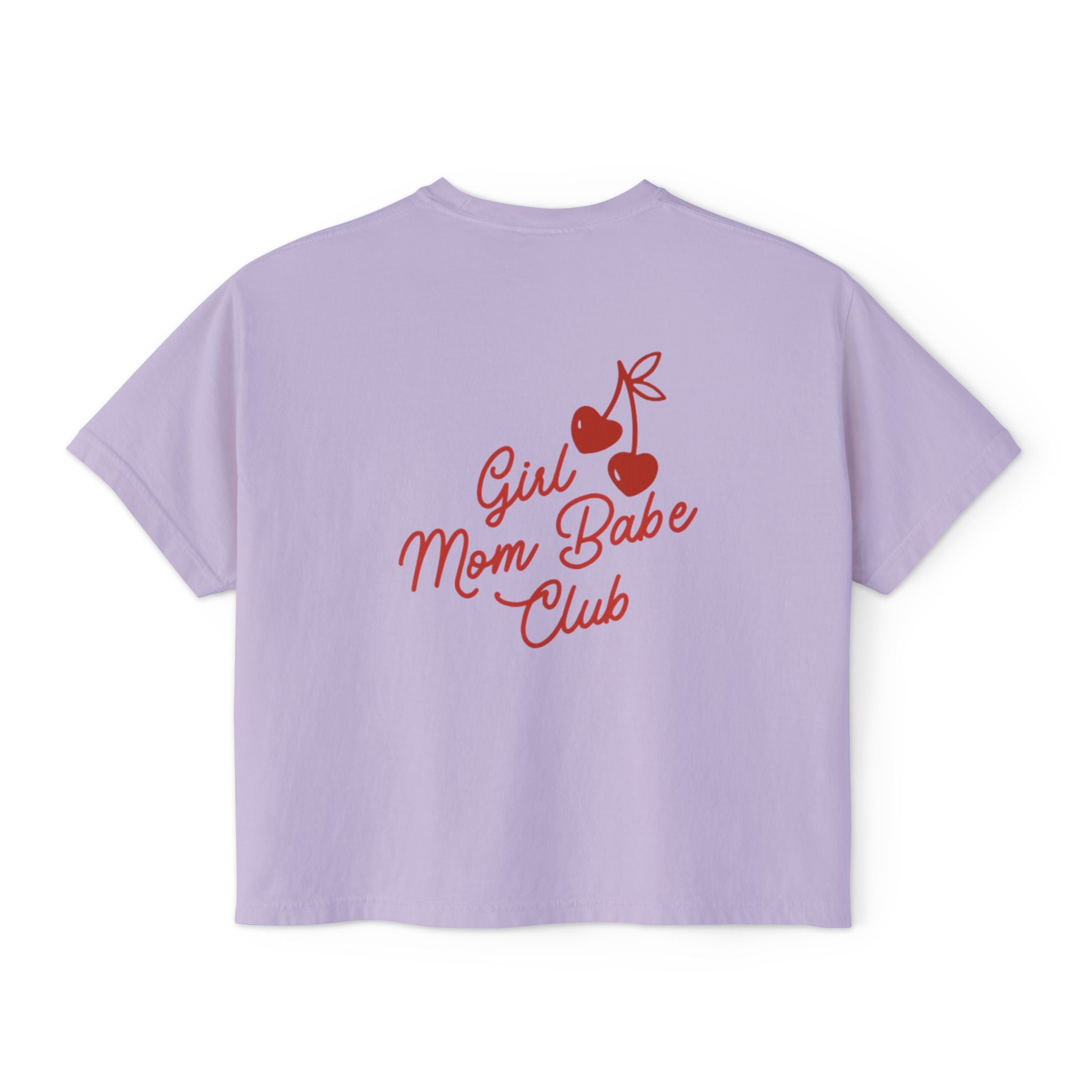 Girl Mom Babe Club - Cherry Graphic Tee