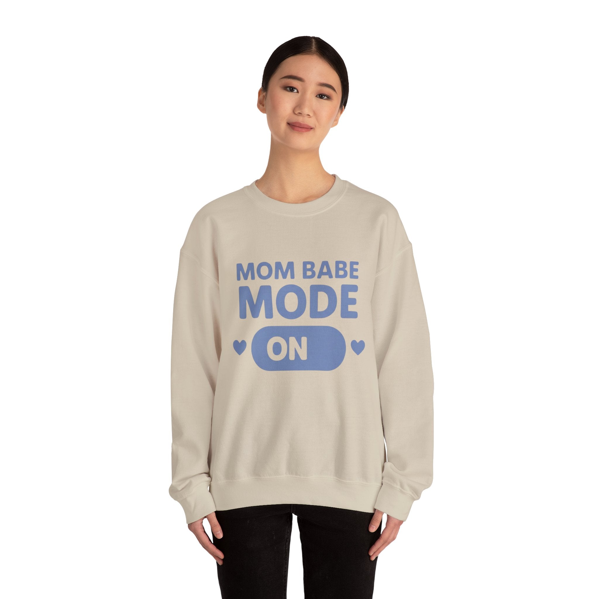 Mom Babe Mode On - Graphic Sweatshirt