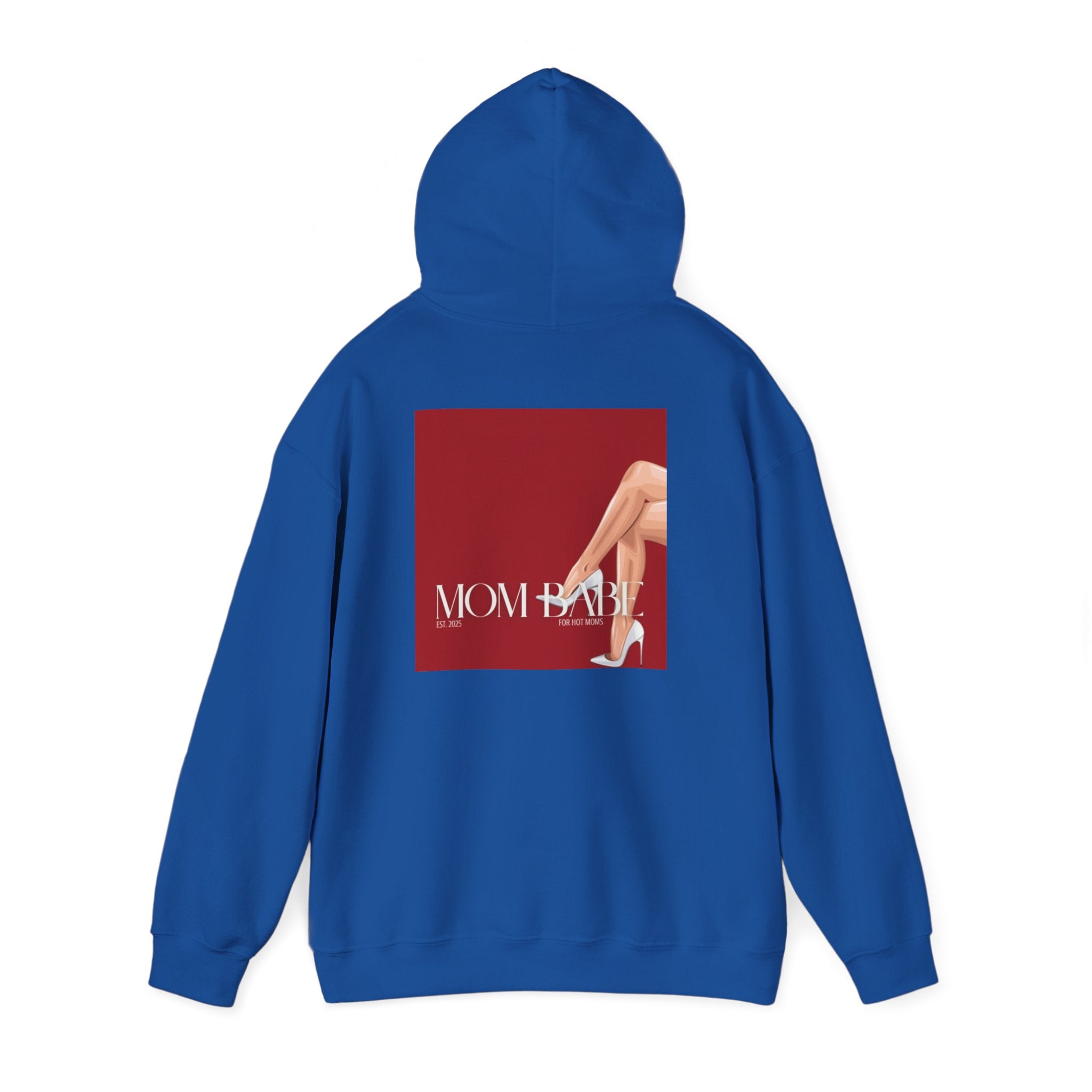 Mom Babe For Hot Moms - White Heels Graphic Hoodie