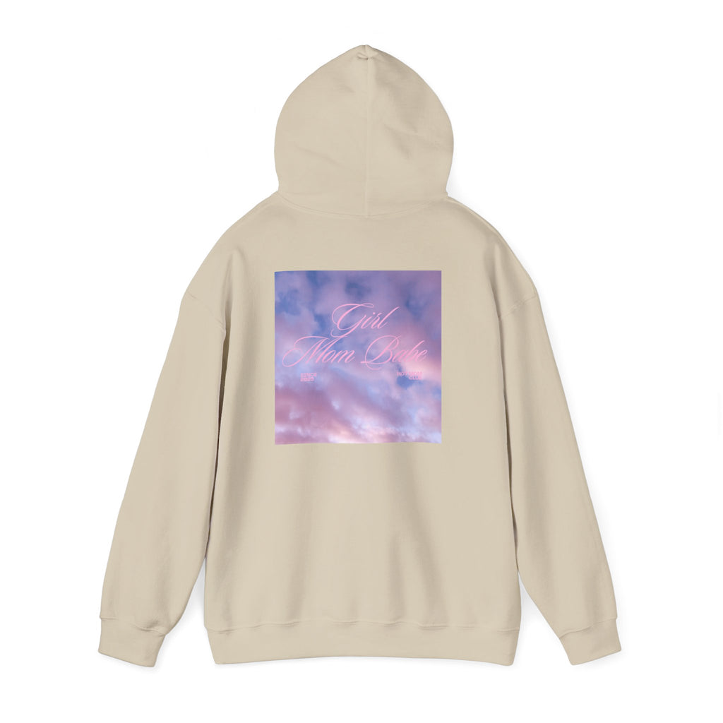 Girl Mom Babe - Cloudy Graphic Hoodie